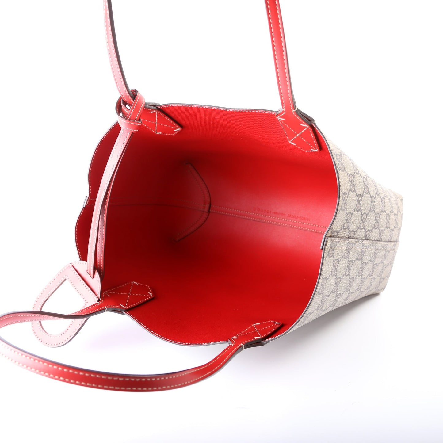 Gucci 372613 GG Supreme Reversible Small Tote Bag