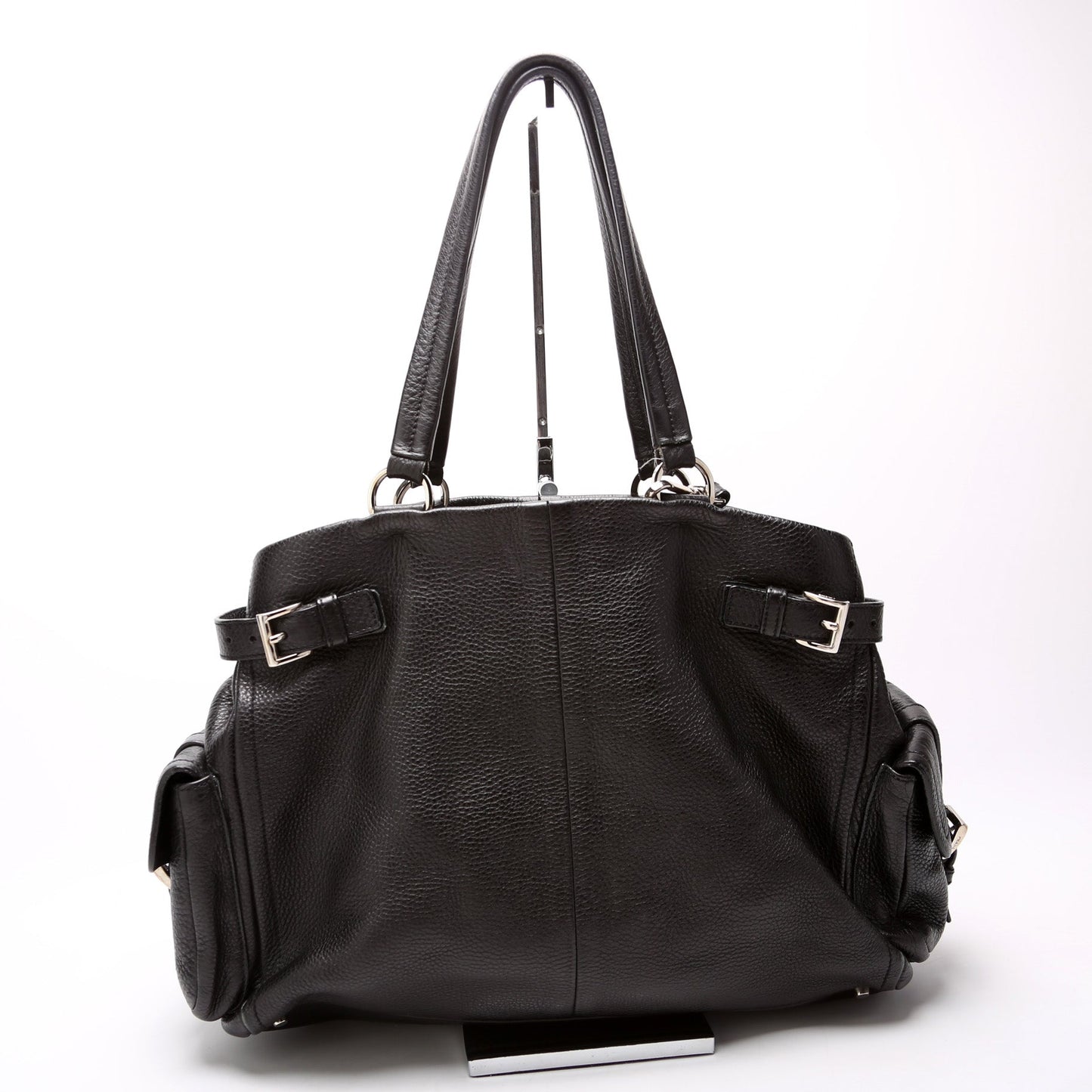Prada BR2703 Vitello Daino Side Pocket Bag
