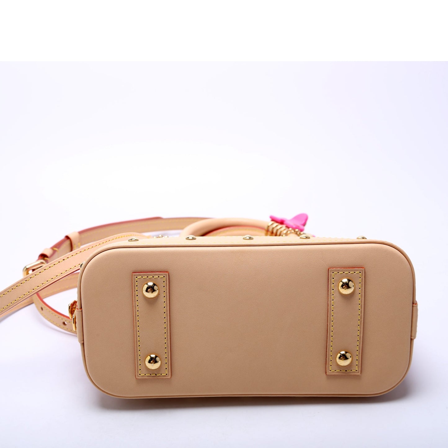 Louis Vuitton Alma BB Vernis Neon Pink