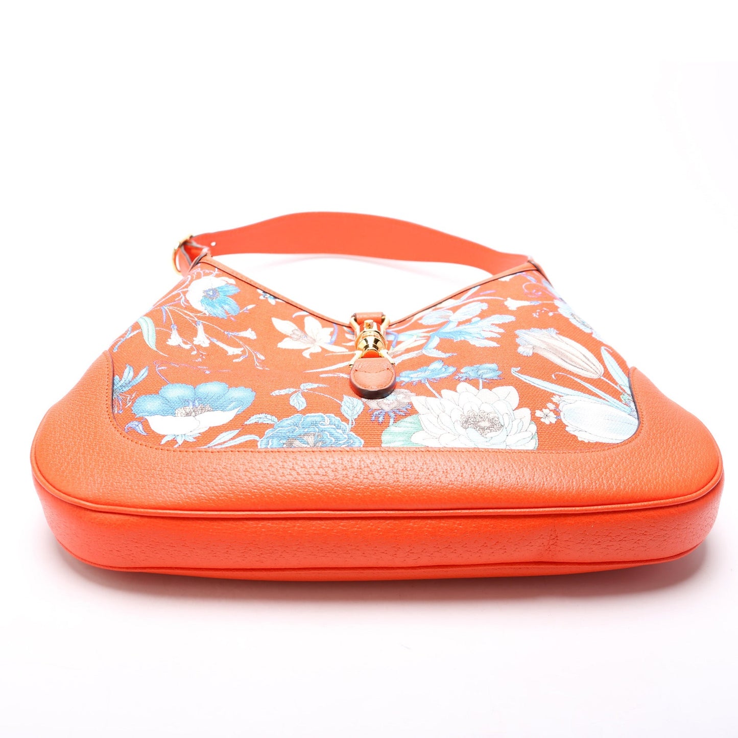 Gucci 550152 Jackie Medium Flora Canvas Hobo Bag