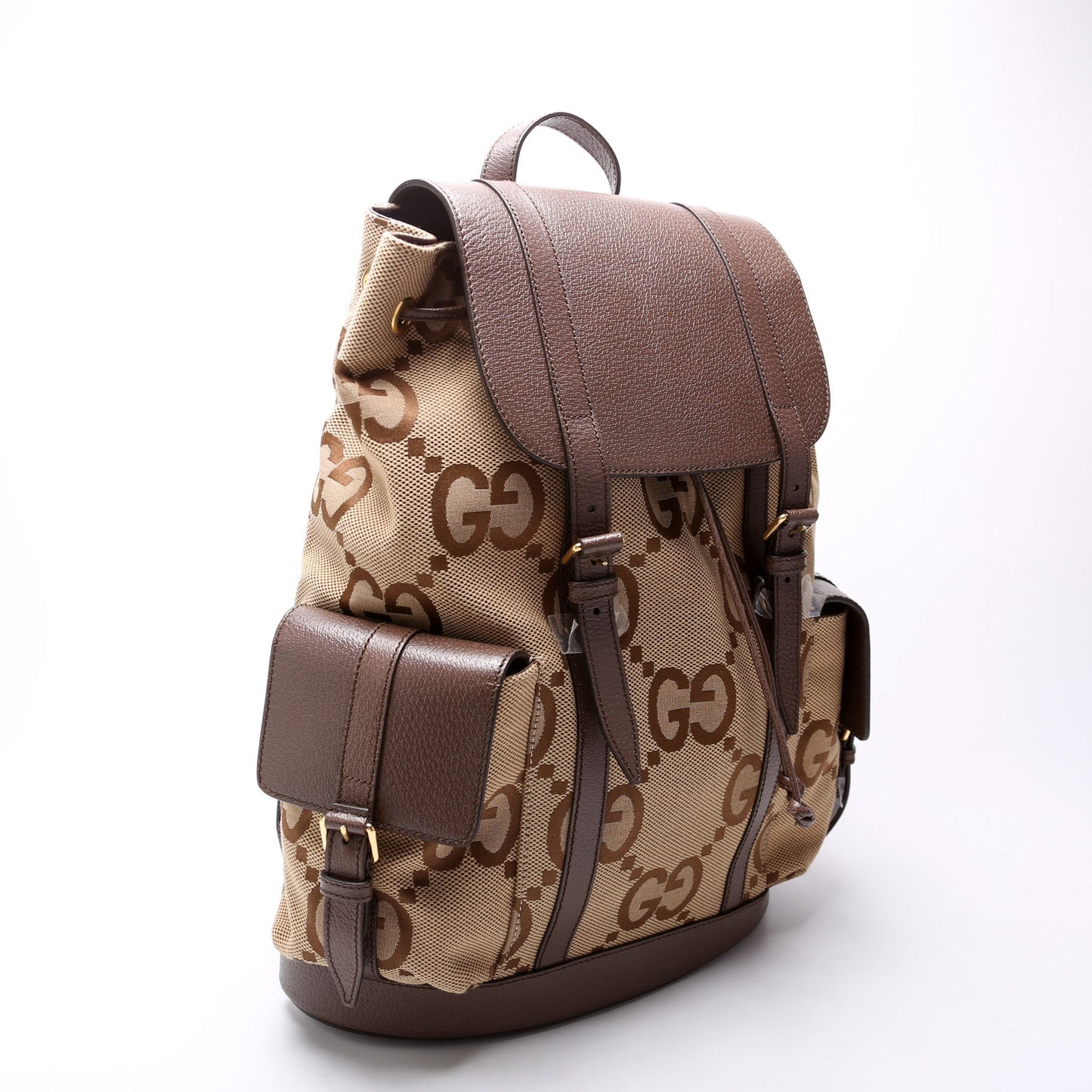 Gucci GG Jumbo Canvas Backpack 678829 Bag