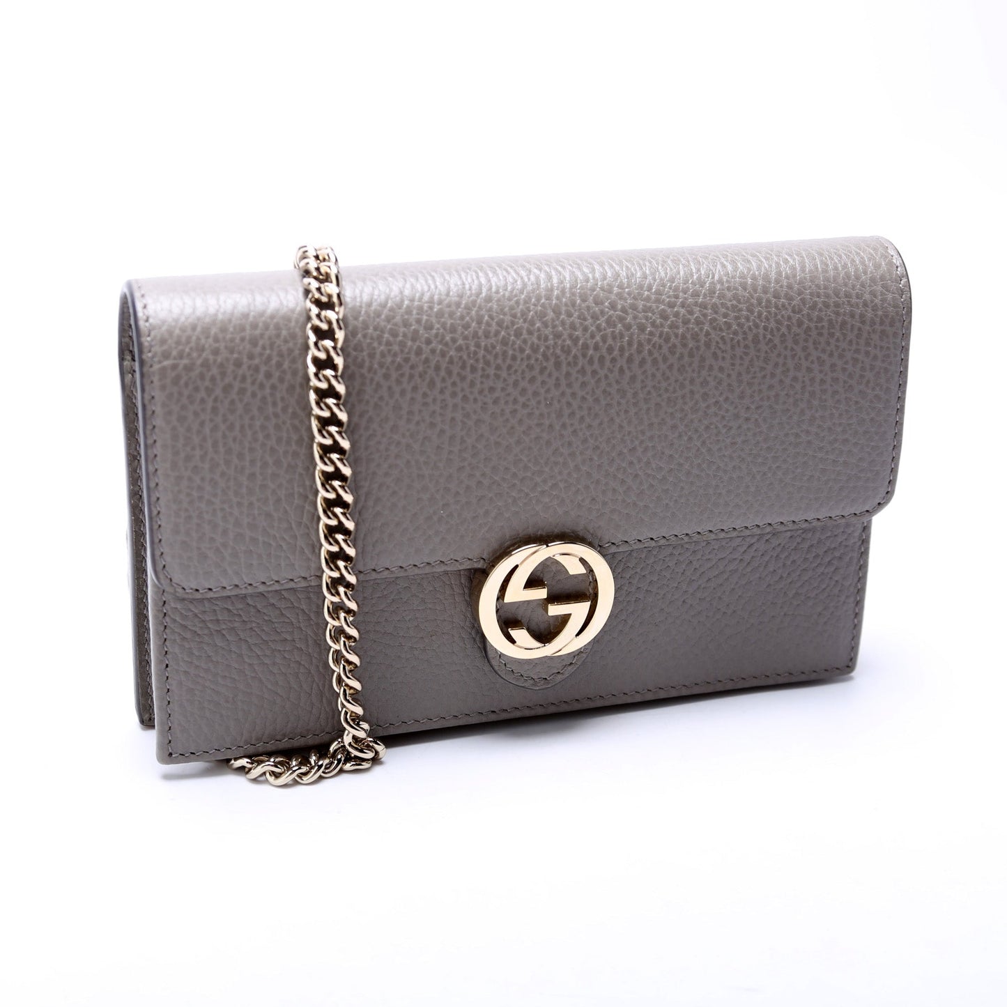 Gucci 510314 Interlocking G Chain Wallet Bag