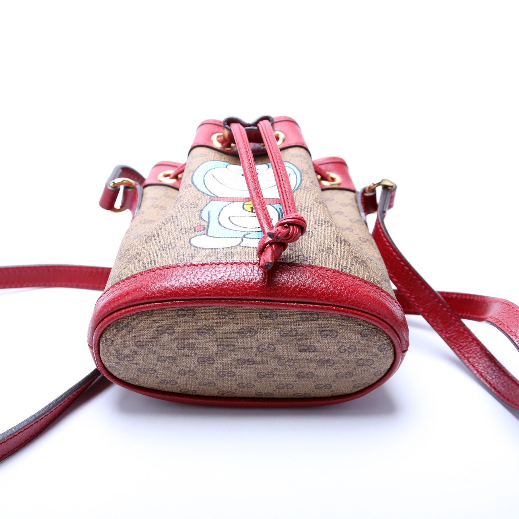 Gucci 647801 Doraemon Mini Bucket Bag