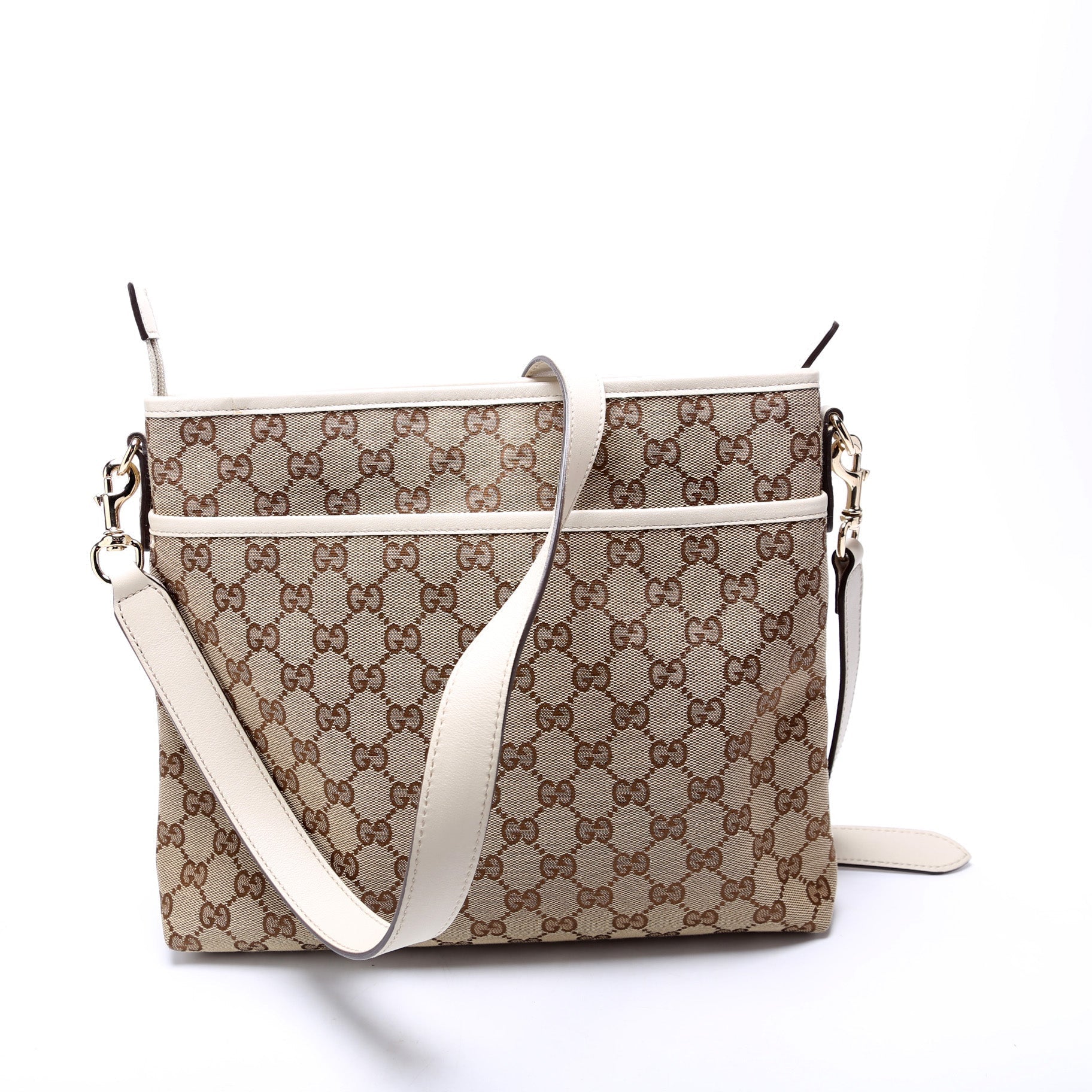 Gucci 388924 GG Canvas Crossbody Bag
