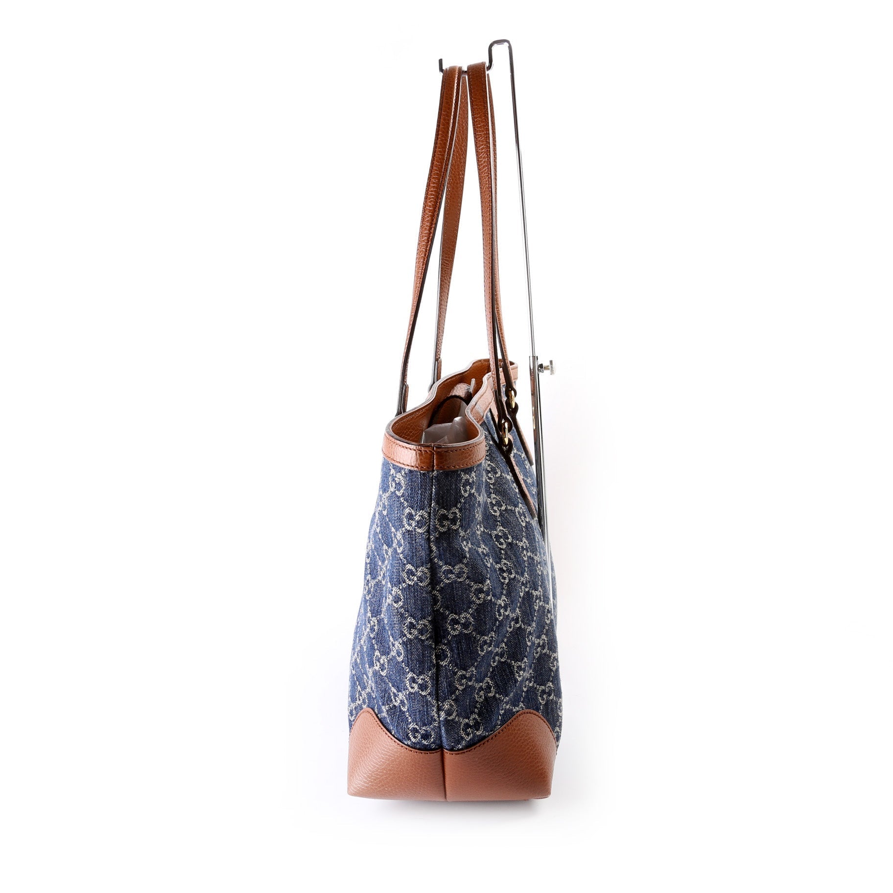 Gucci 631685 Ophidia GG Denim Tote Bag
