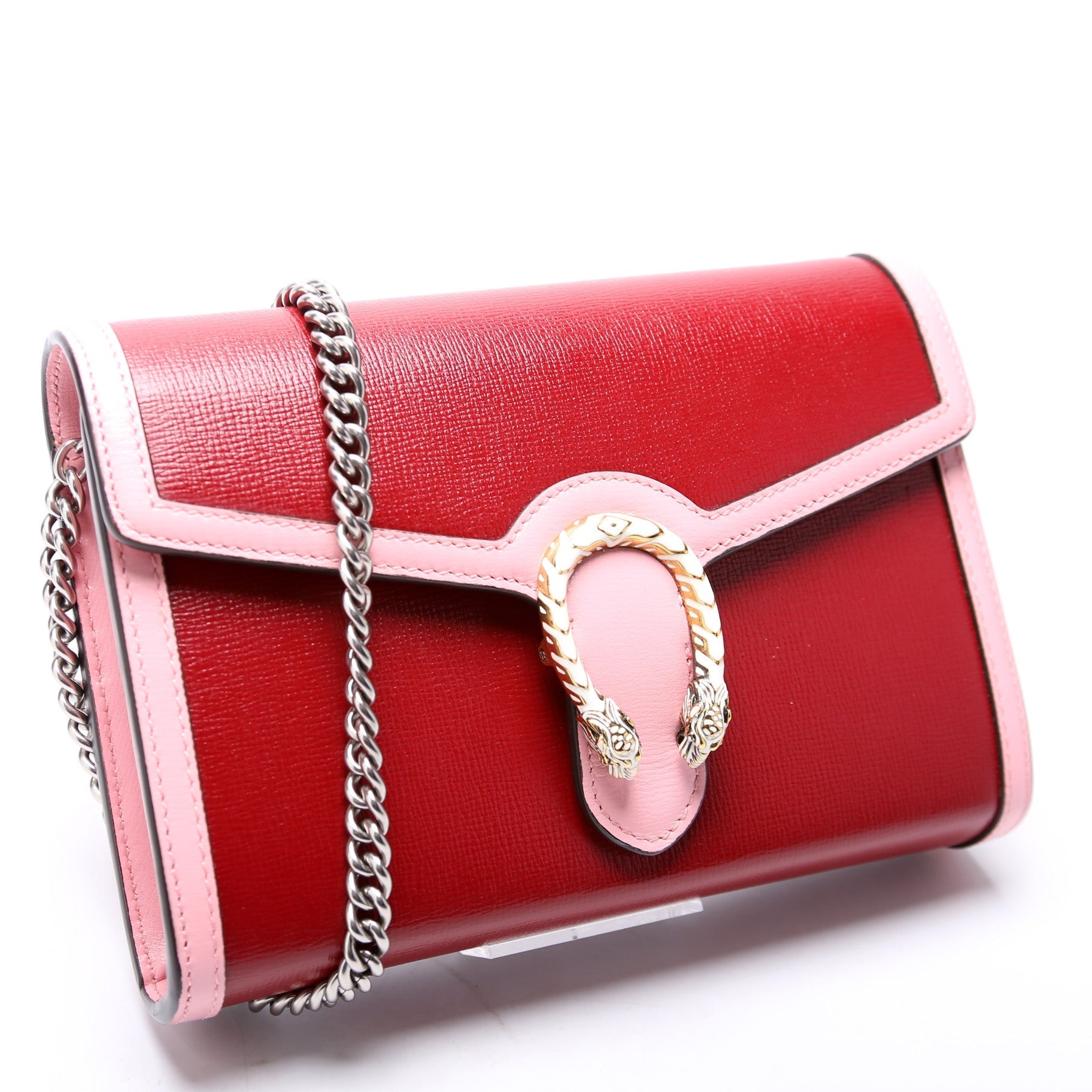Gucci 401231 Dionysus Enamel Mini Wallet Bag