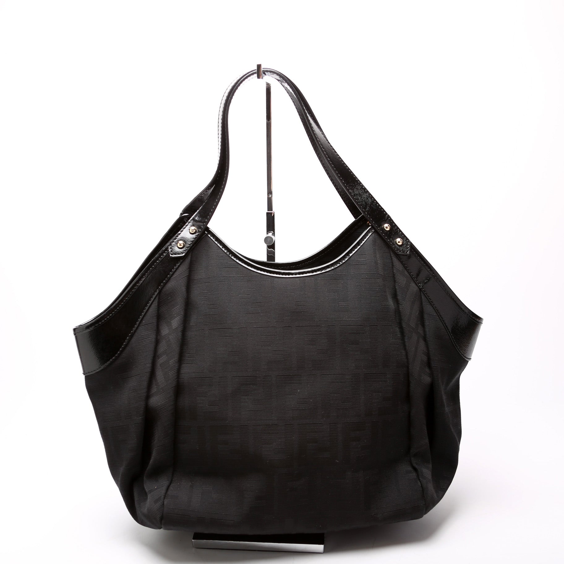 Fendi Chef Pocket Tote Zucca Canvas Large Bag