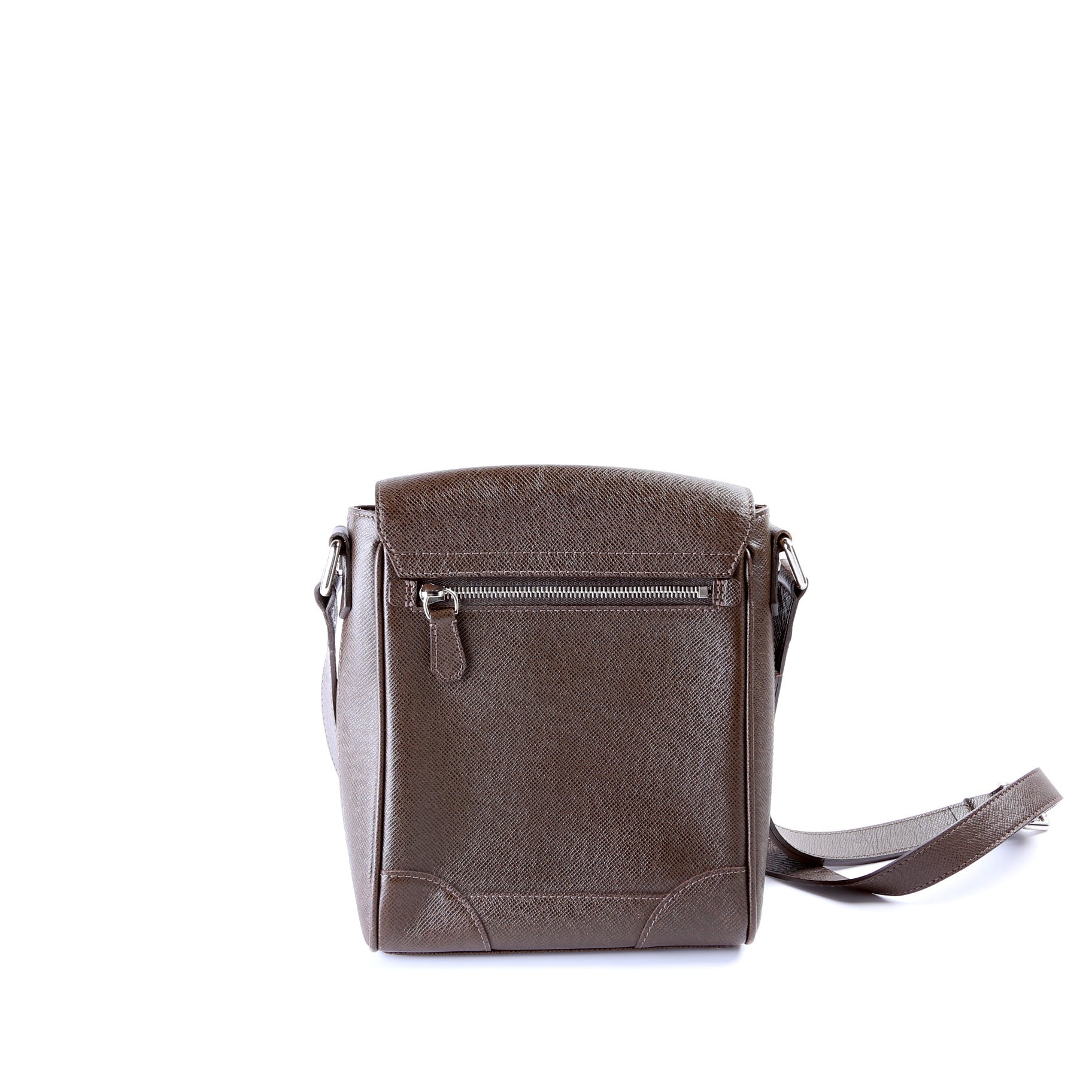 Louis Vuitton Luca Ardoise Taiga Messenger