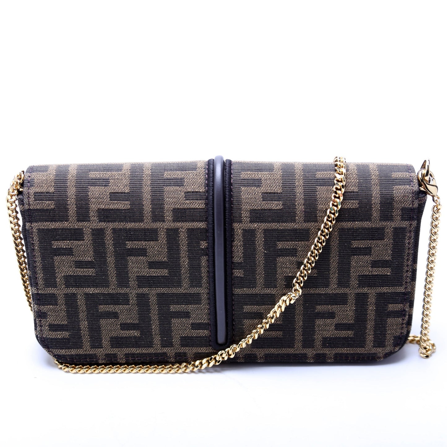 Fendi FF Jacquardgraphy Wallet On Chain Bag