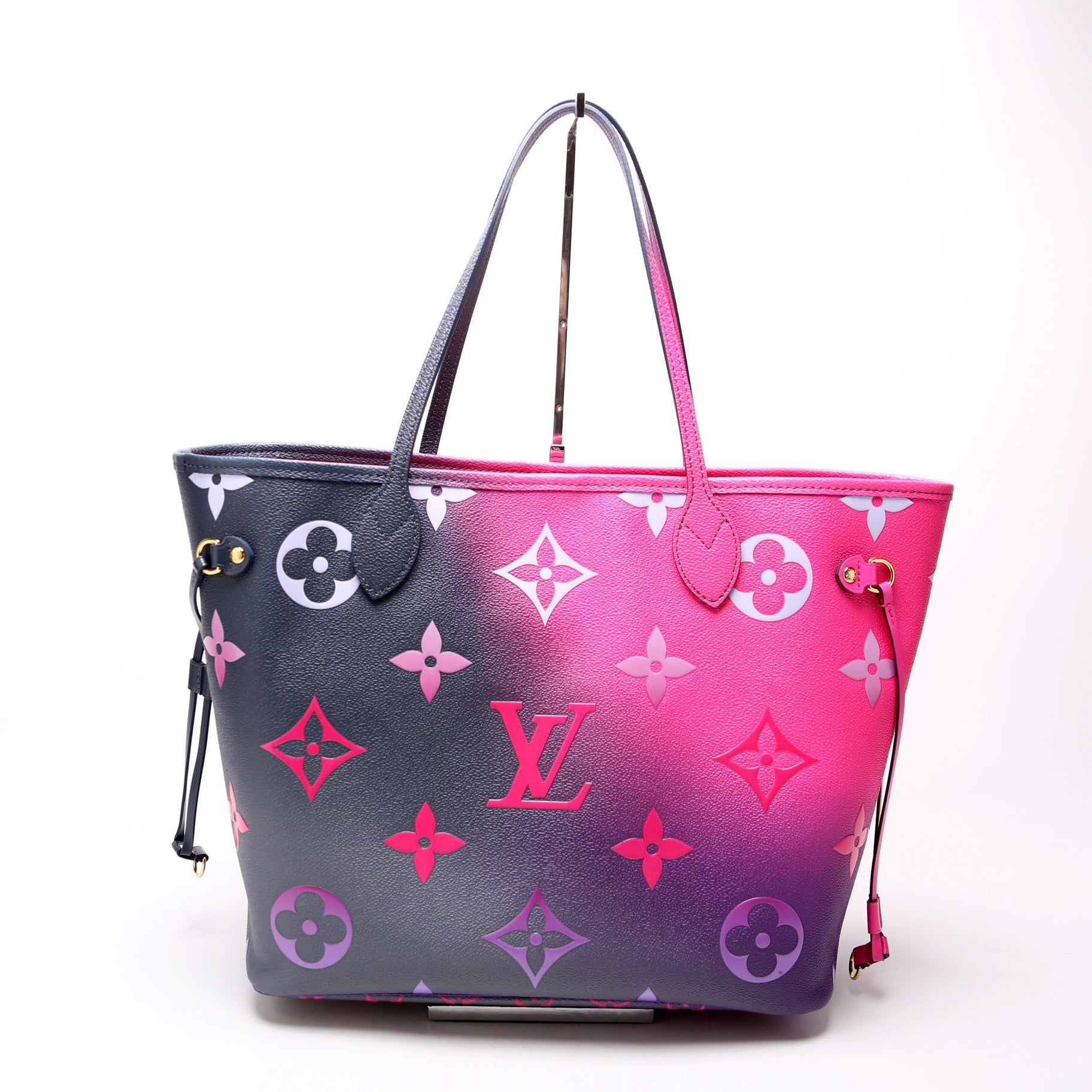 Louis Vuitton Neverfull MM W/Pouch 'Spring In The City' Giant Monogram