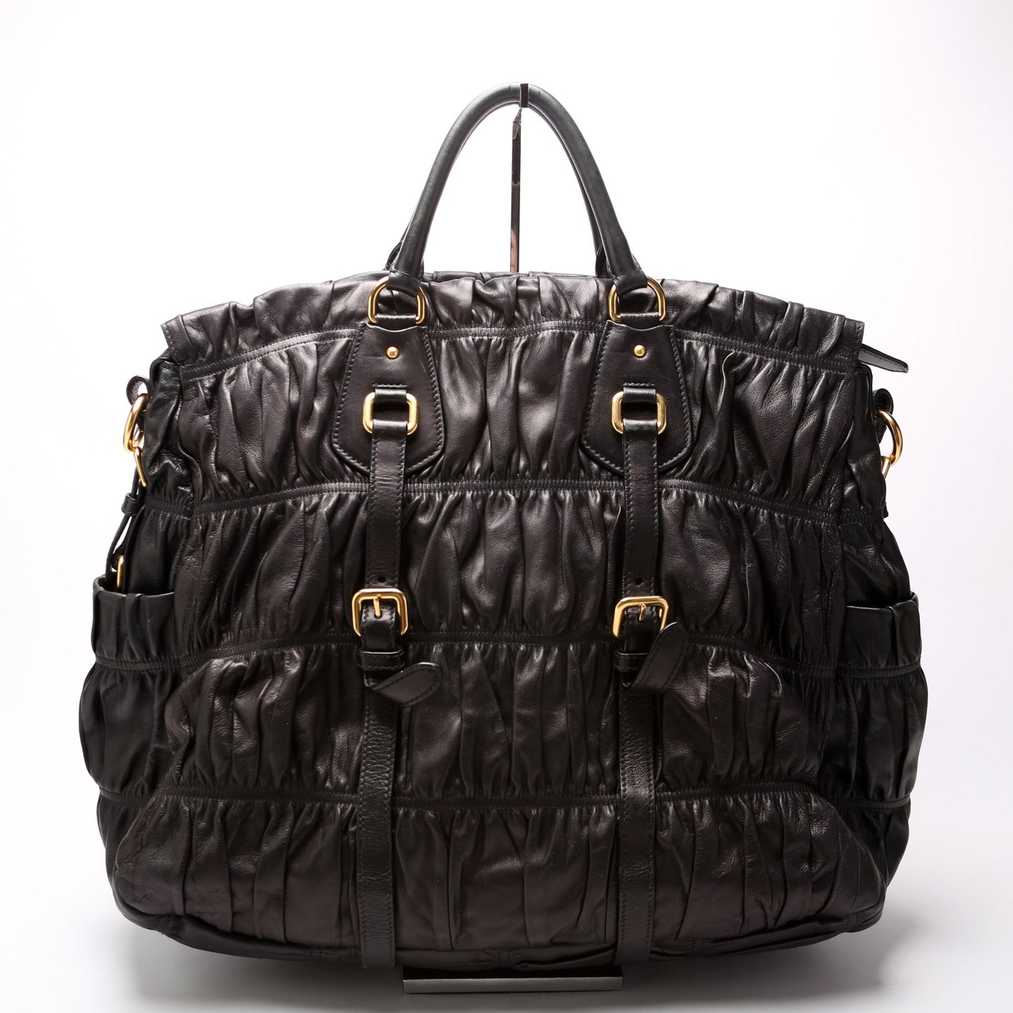 Prada BN1335 Nappa Guafre Large Shoulder Bag