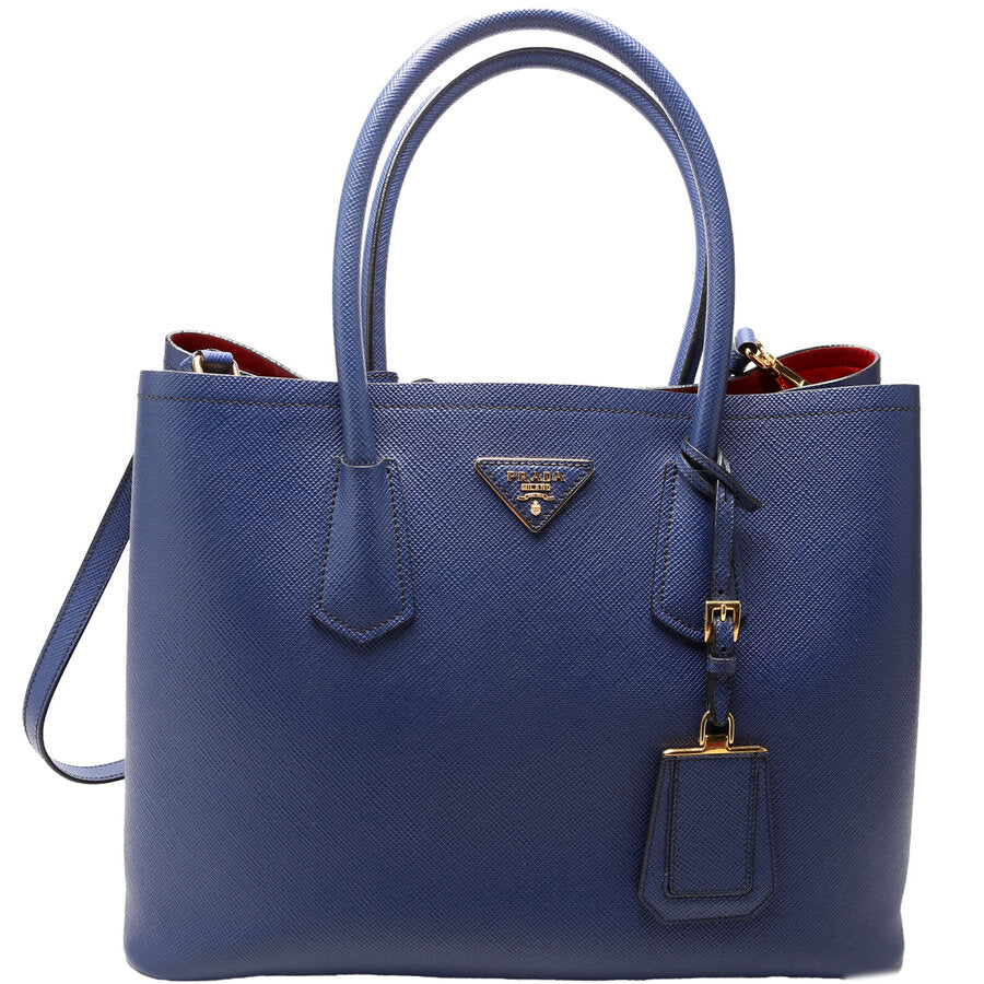 Prada Saffiano Cuir Double Large Bag