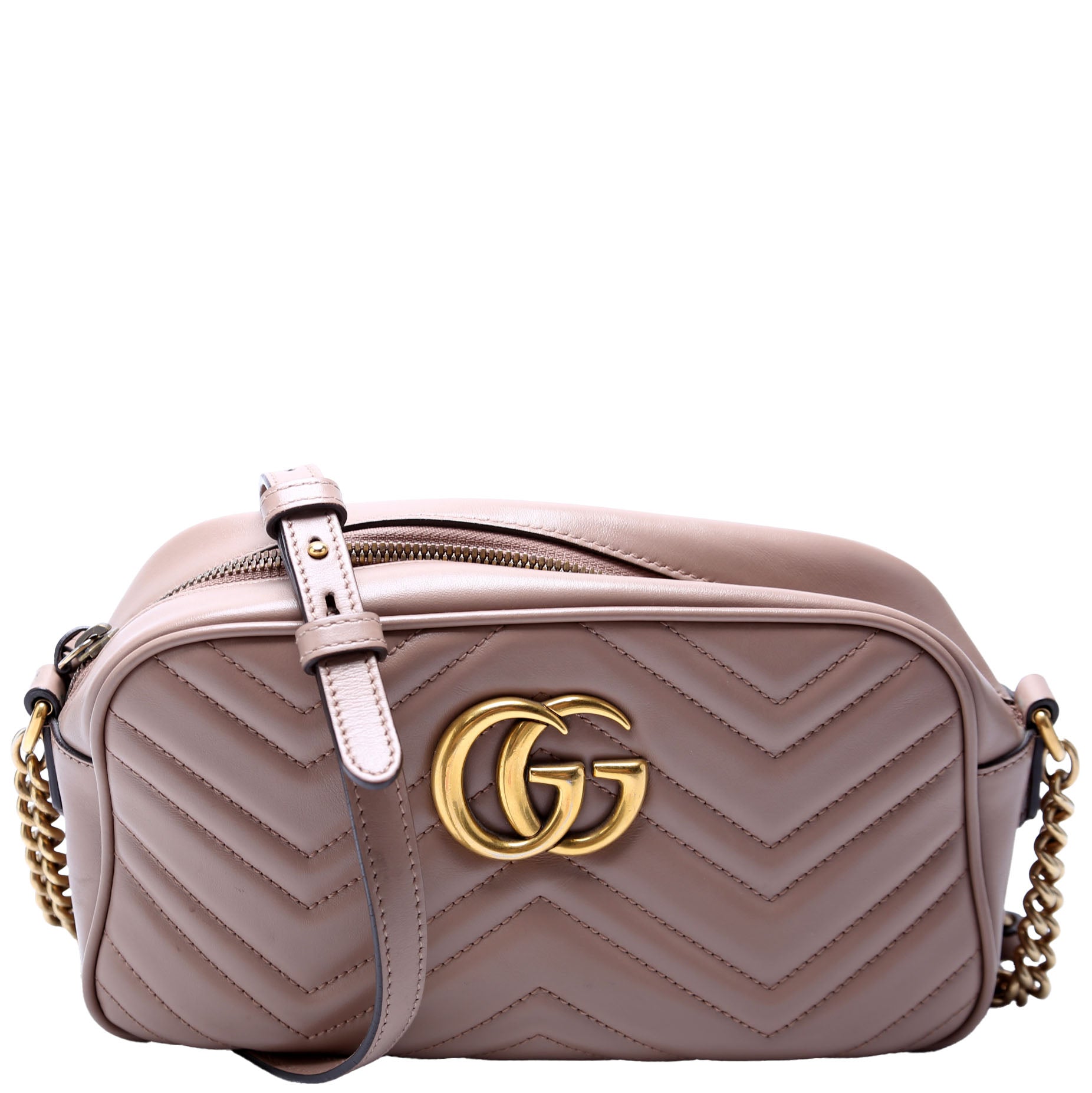 Gucci 447632 Marmont Small Leather Camera Bag
