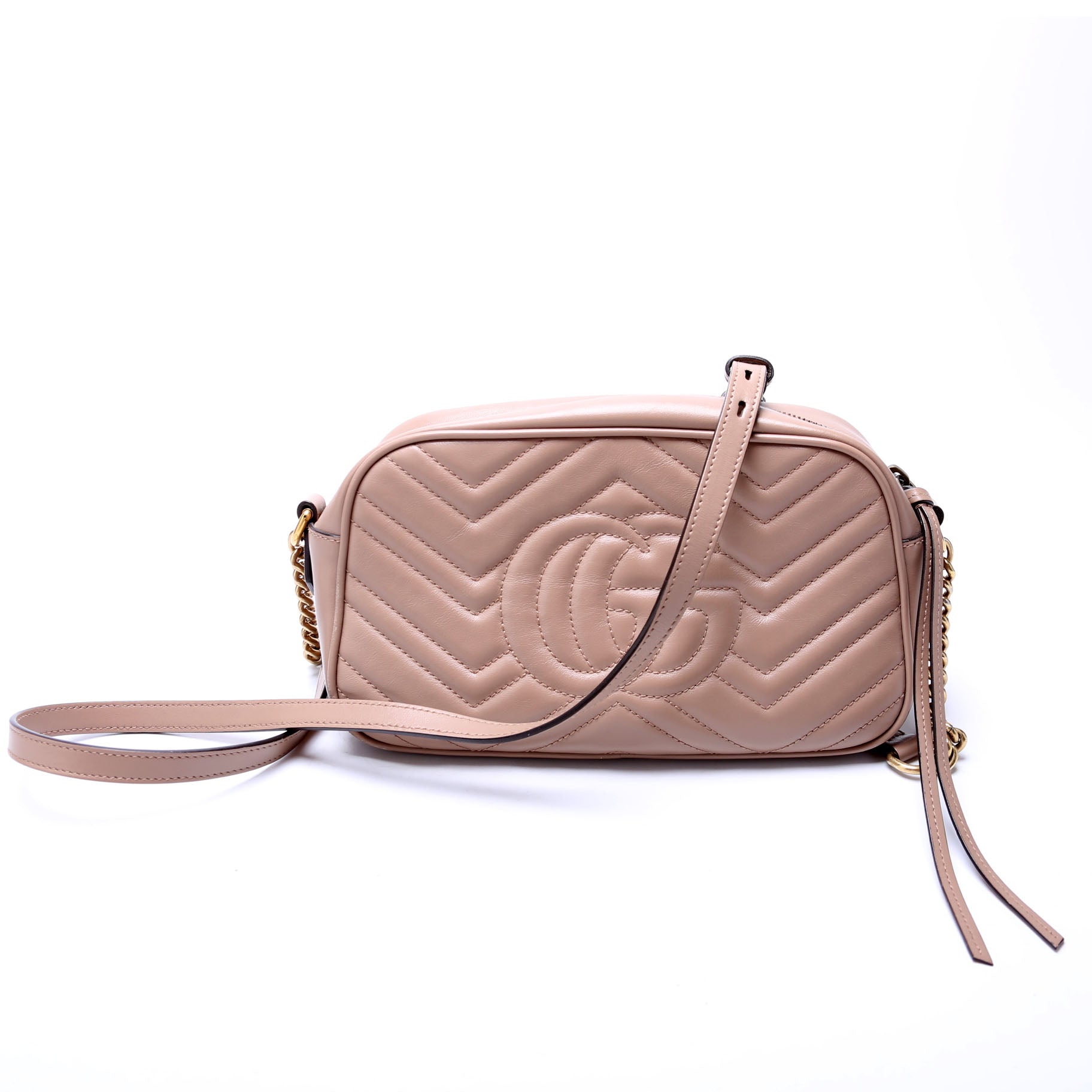 Gucci 447632 Marmont Small Leather Camera Bag