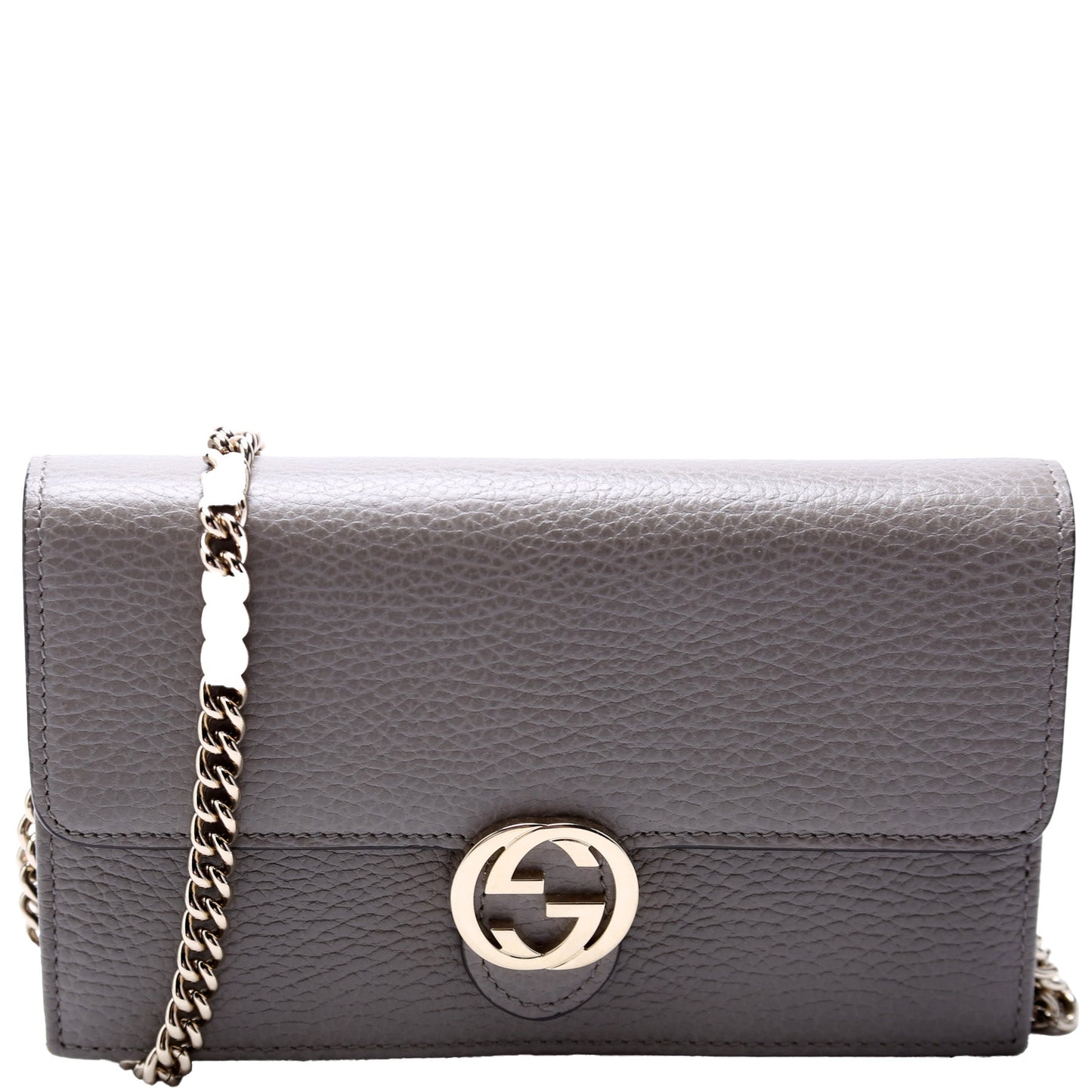 Gucci 510314 Interlocking G Chain Wallet Bag