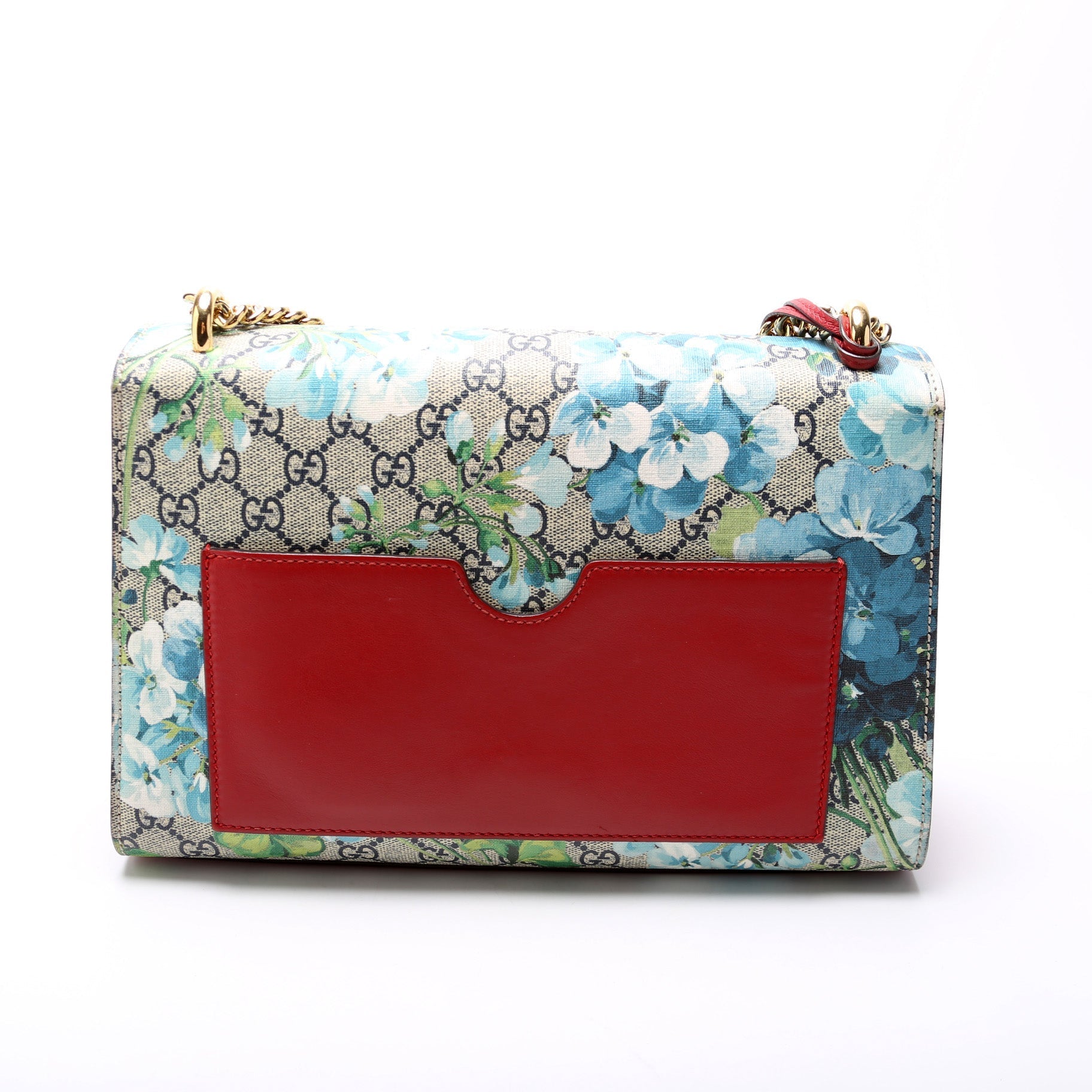 Gucci 409486 Padlock Blooms Bag