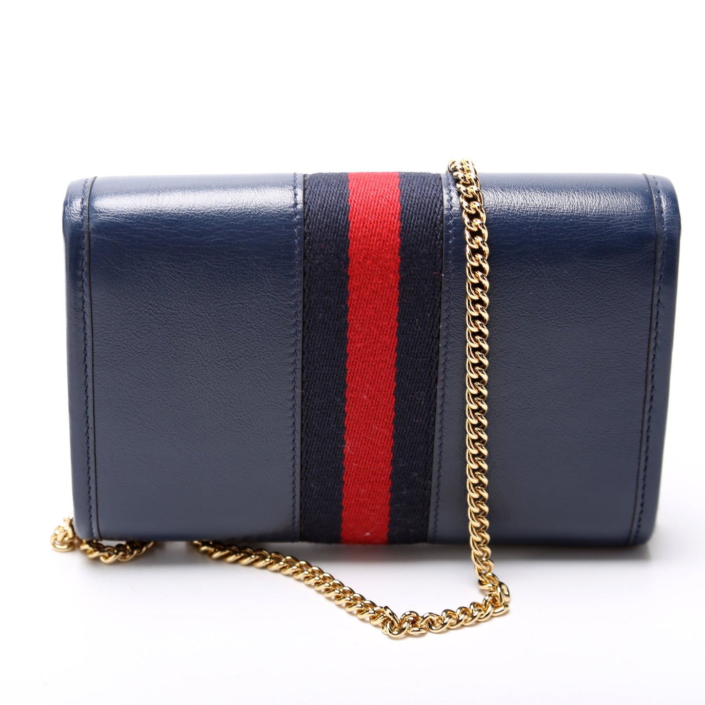Gucci 573797 Rajah Web Mini Leather Bag