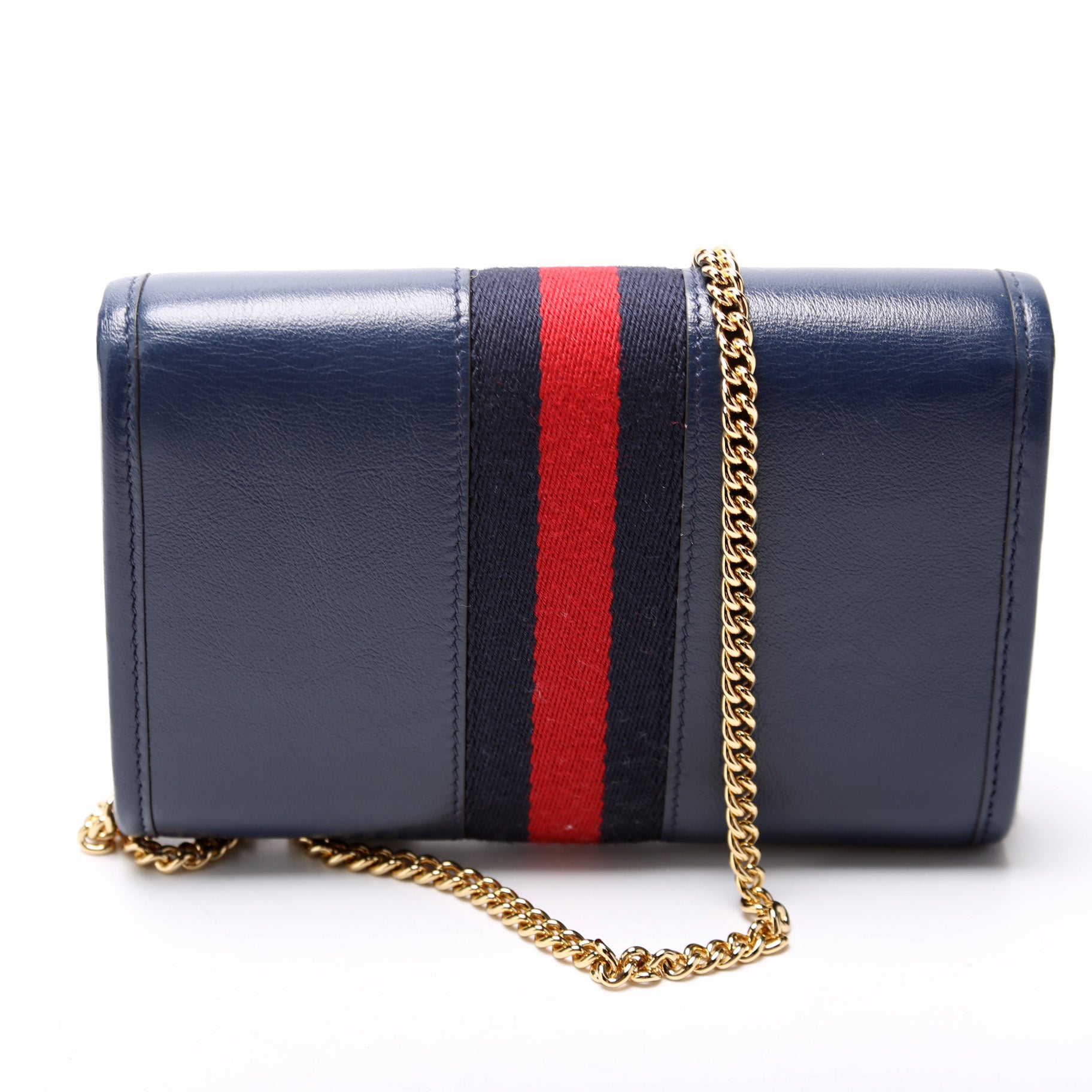 Gucci 573797 Rajah Web Mini Leather Bag