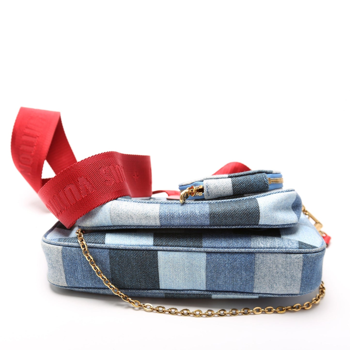 Designer Women's Crossbody Bag | Louis Vuitton Multi Pochette Damier Denim