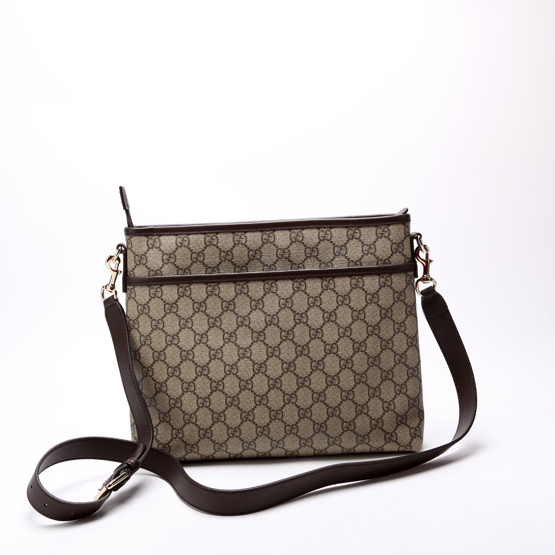 Gucci 388924 GG Supreme Crossbody Bag