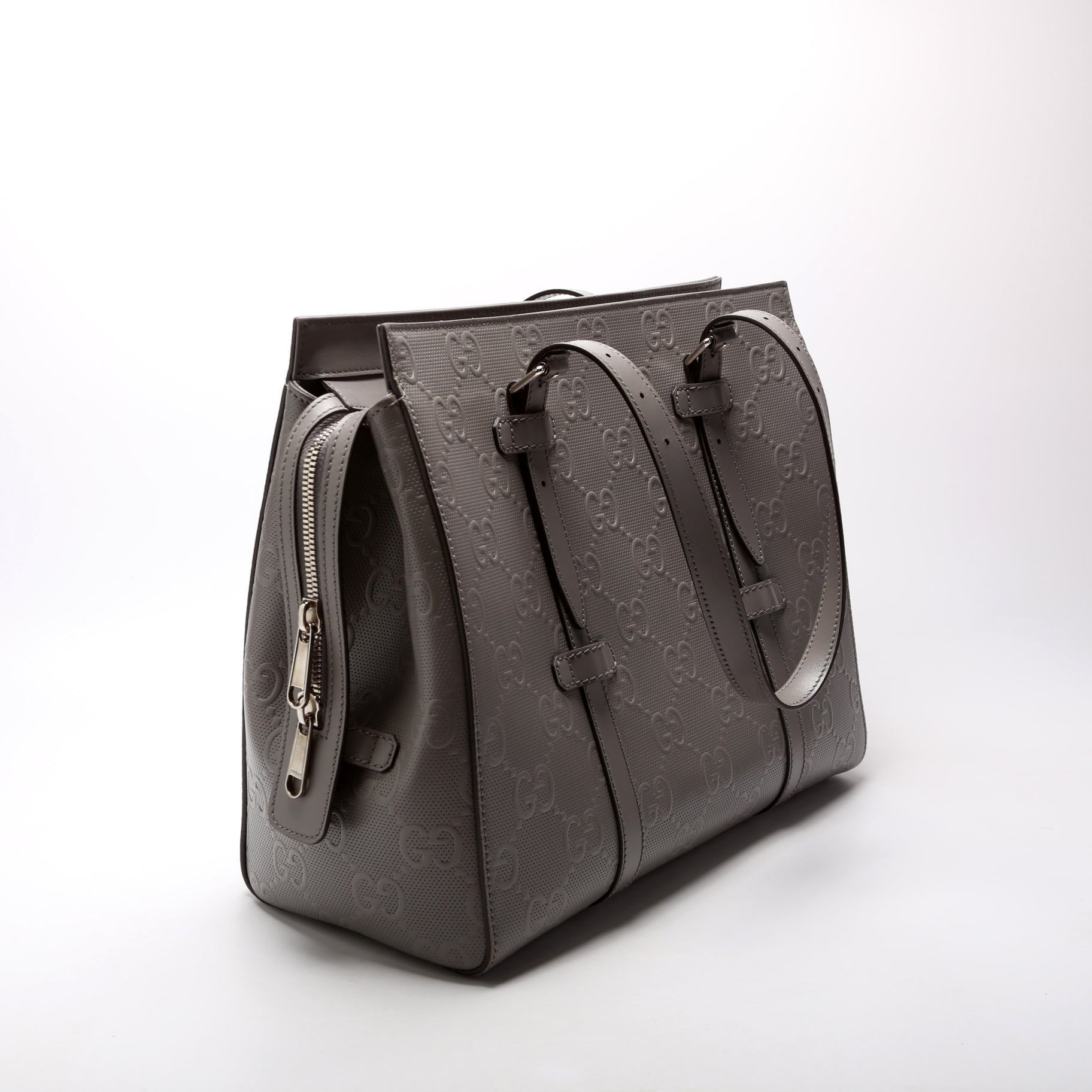 Gucci 625774 Embossed Tote Bag