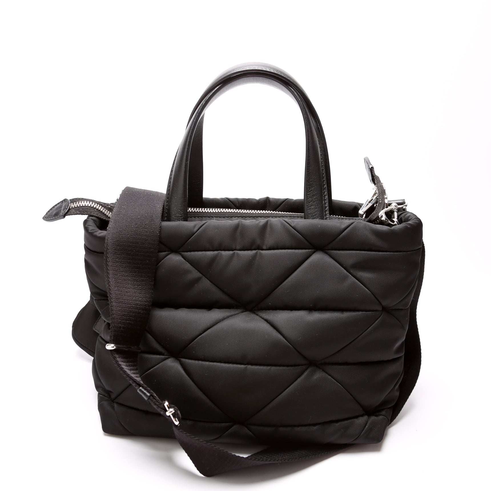 Prada 1BG373 Re-Nylon Padded Small Tote Bag