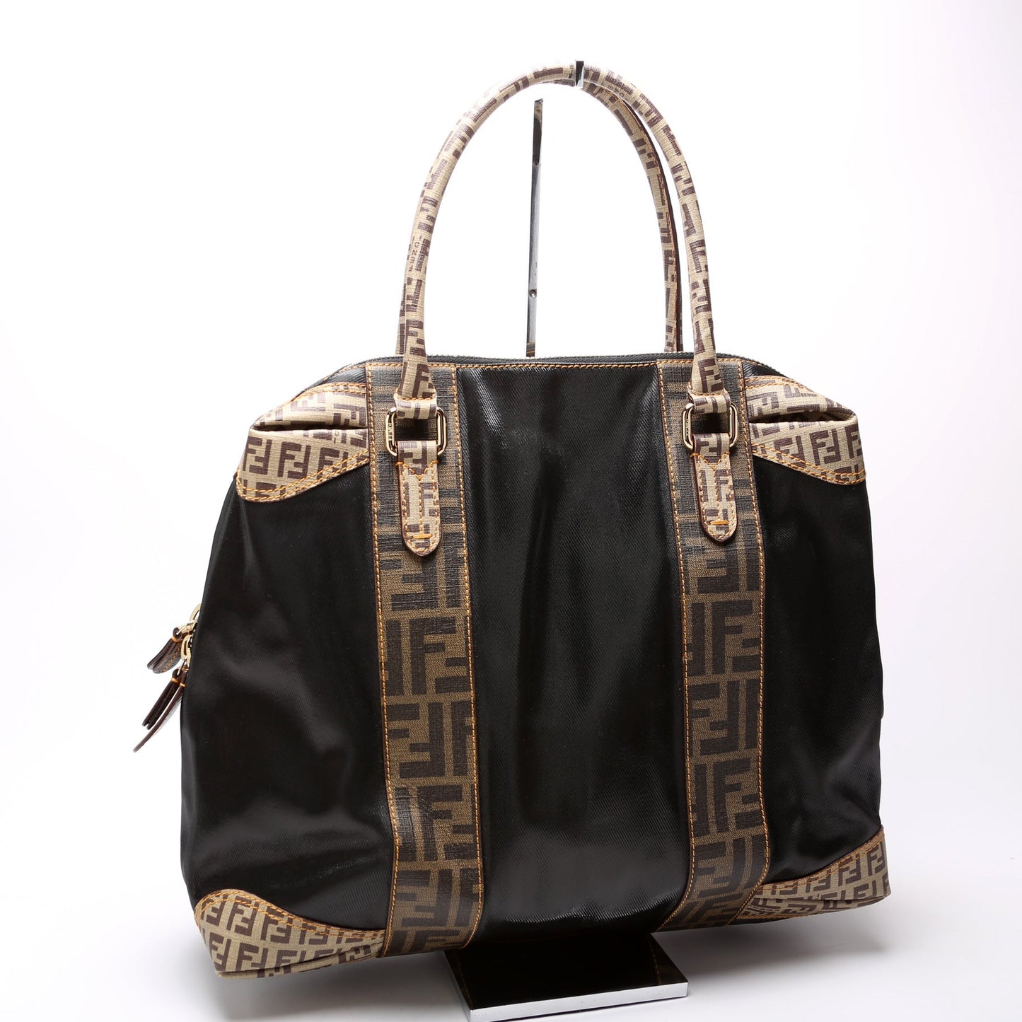 Fendi 8BL096 Spalmati B Mix Tote Large Bag