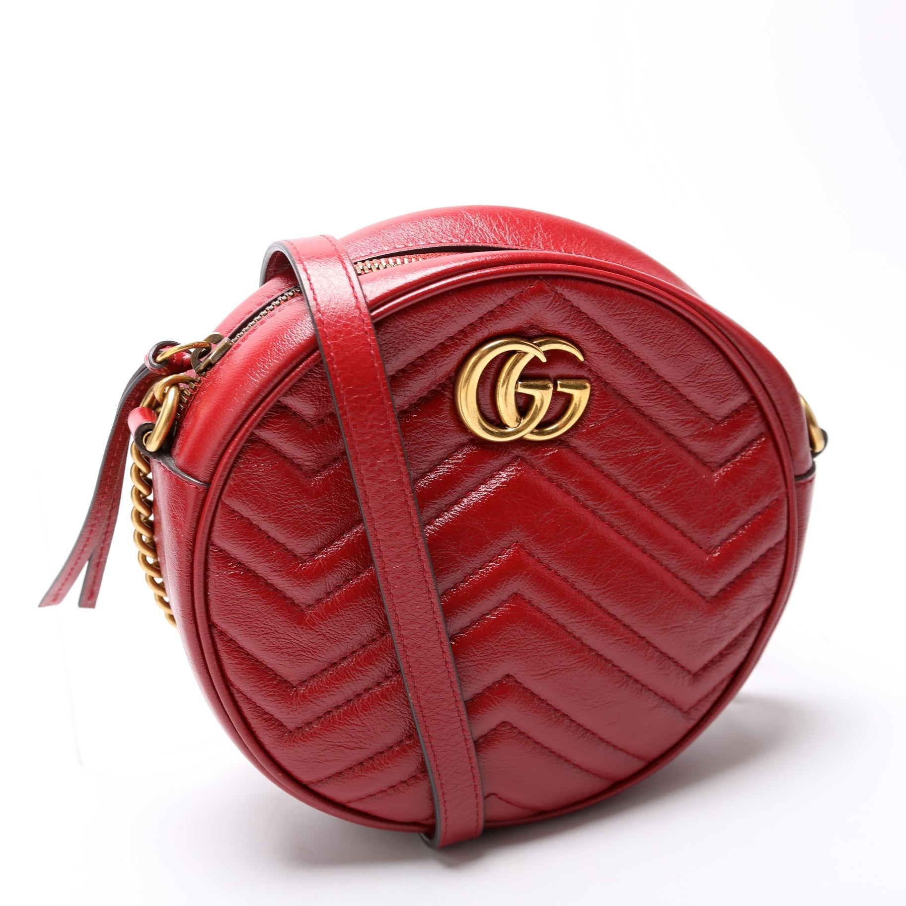 Gucci 550154 Marmont Mini Round Bag
