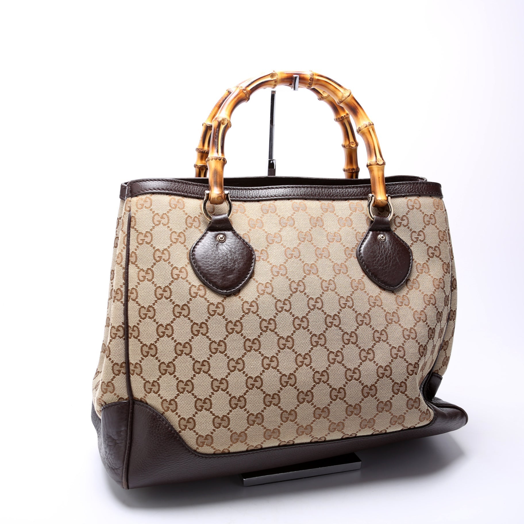 Gucci 282817 Bamboo Shopper Bag