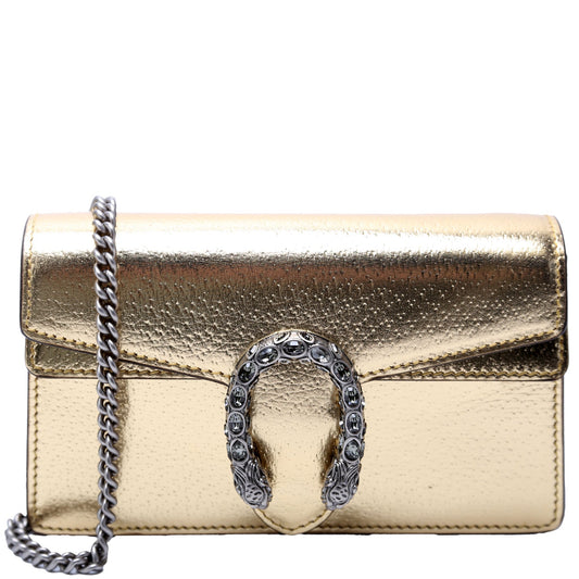 Gucci 476432 Dionysus Metallic Super Mini Bag