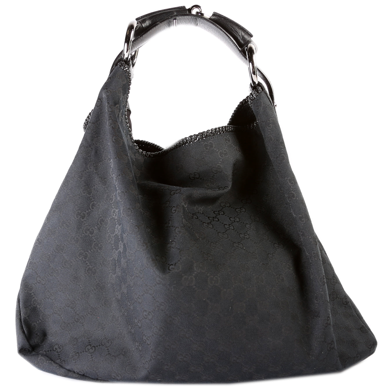 Gucci 114900 Horsebit Hobo Bag