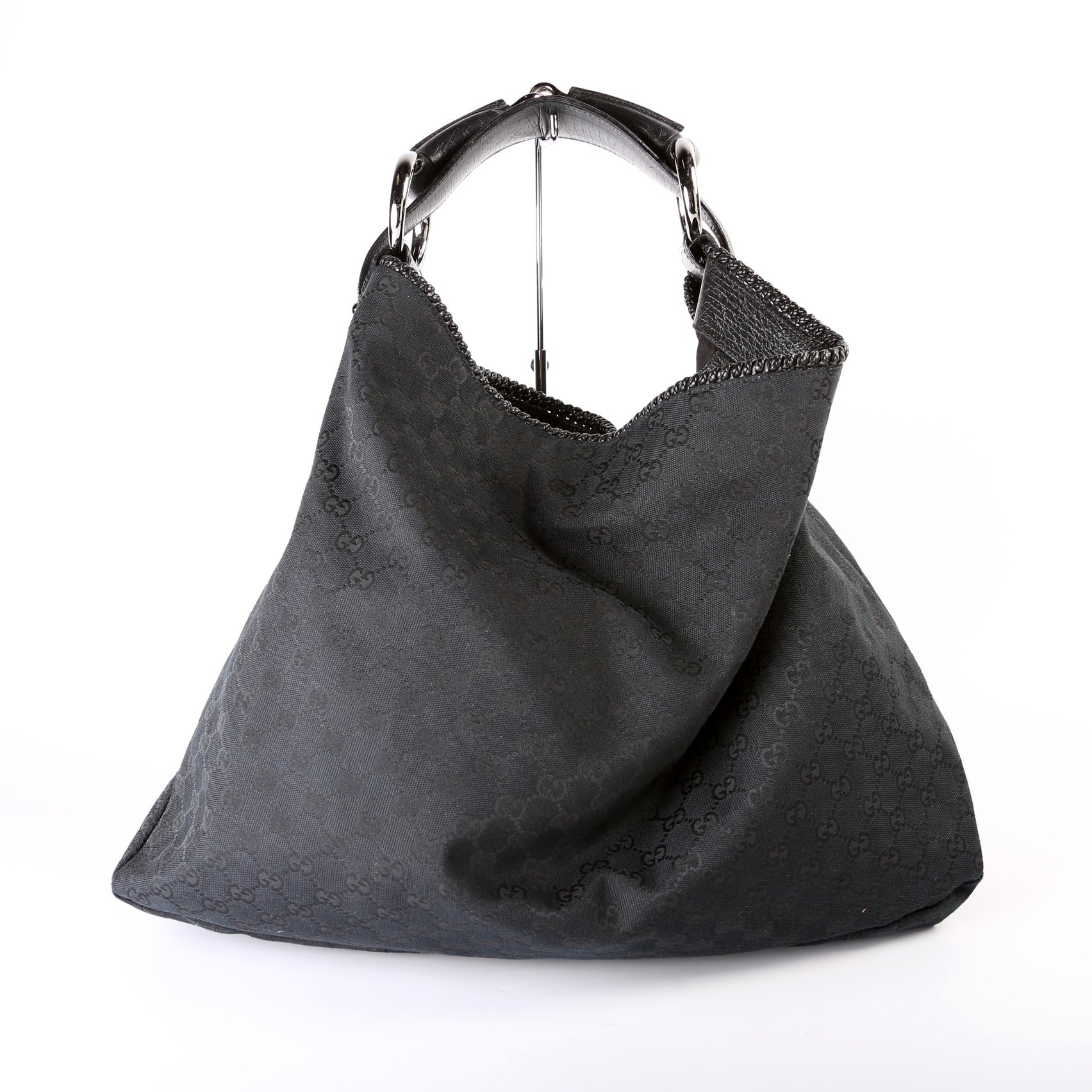 Gucci 114900 Horsebit Hobo Bag