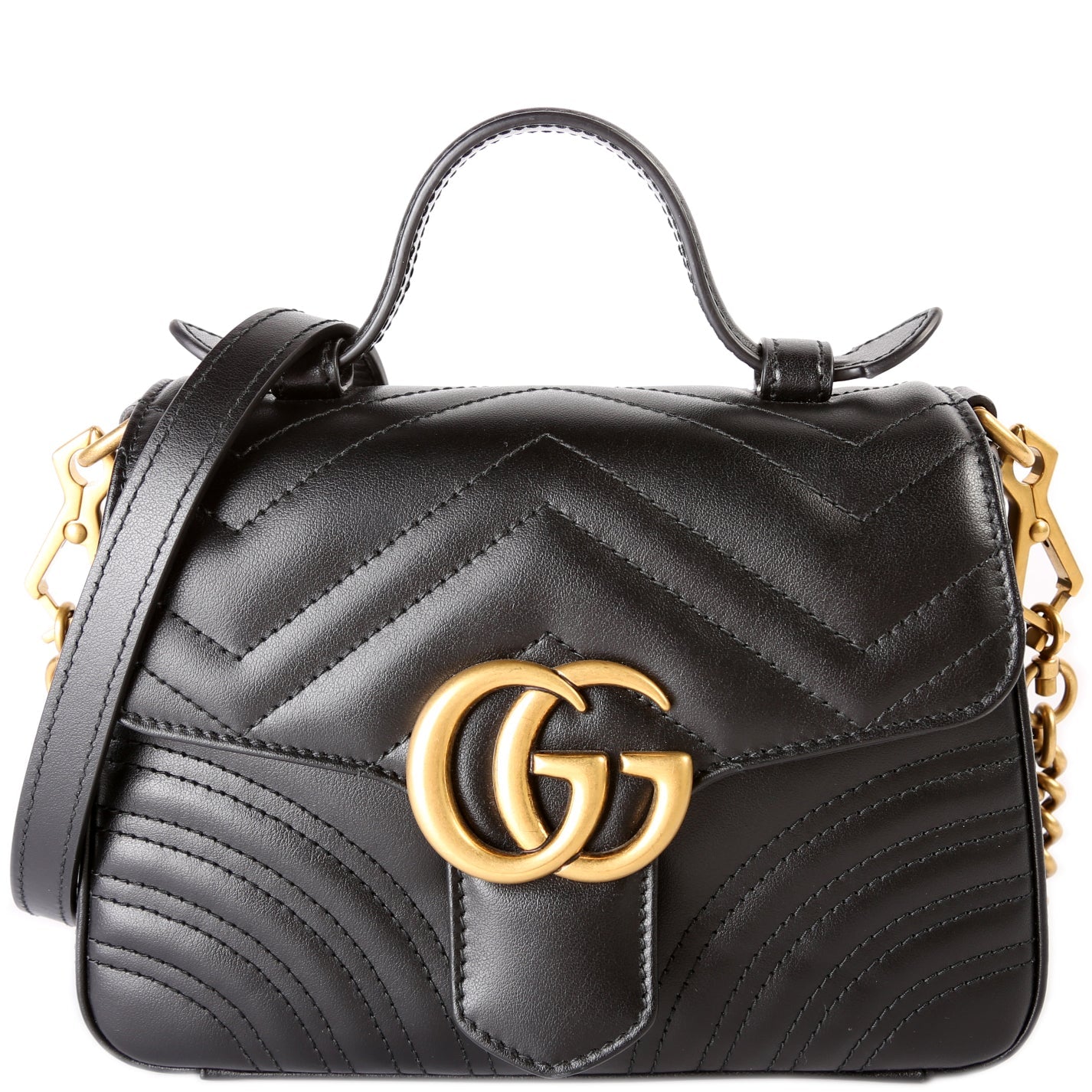 Gucci 547260 Mini Marmont Top Handle Bag