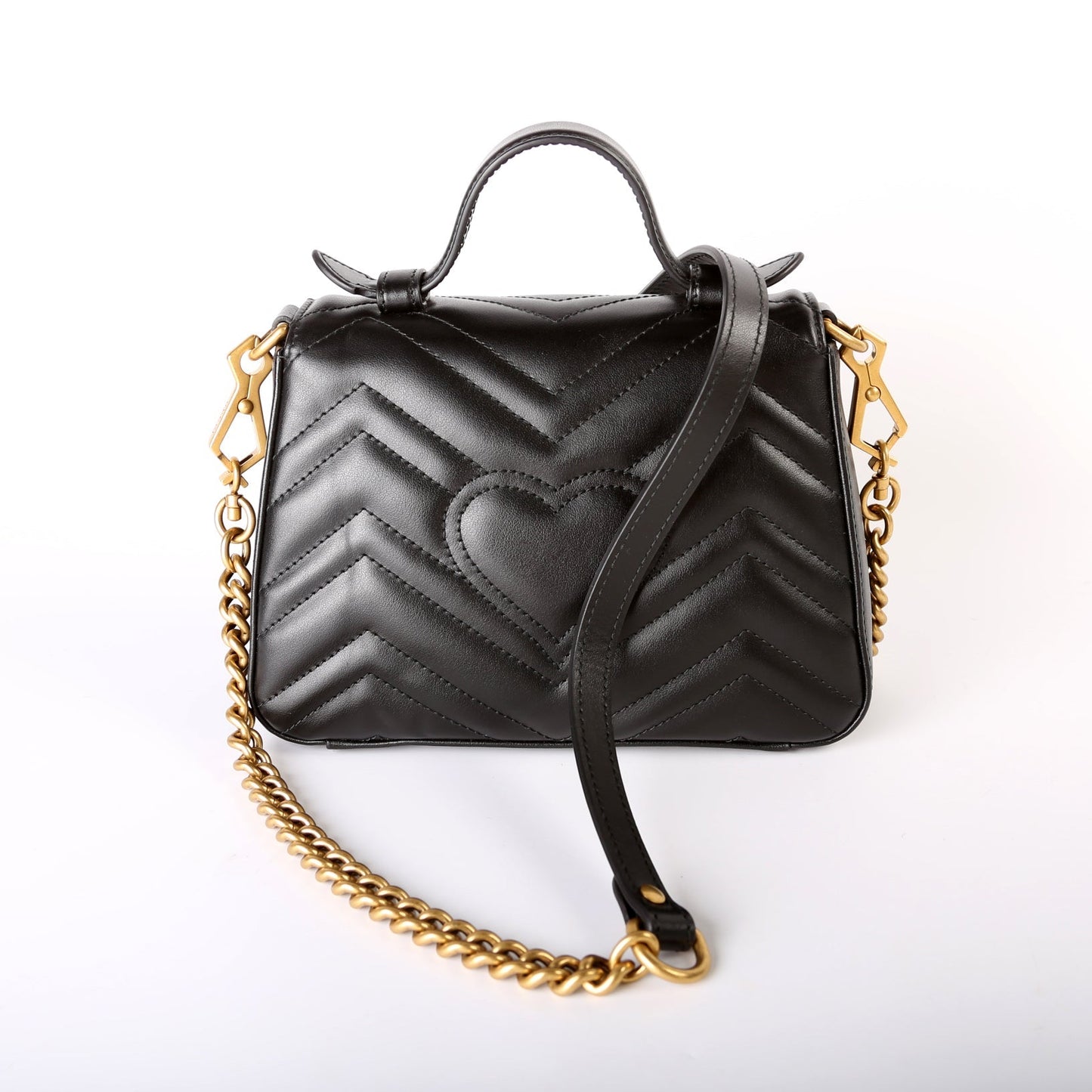 Gucci 547260 Mini Marmont Top Handle Bag