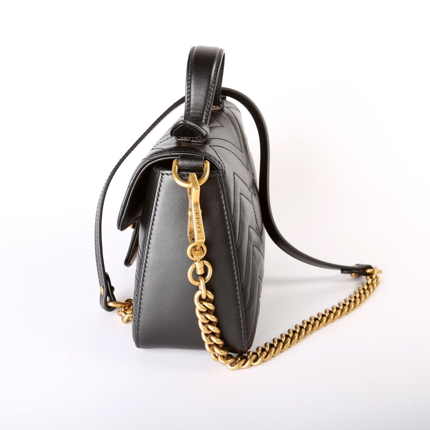 Gucci 547260 Mini Marmont Top Handle Bag