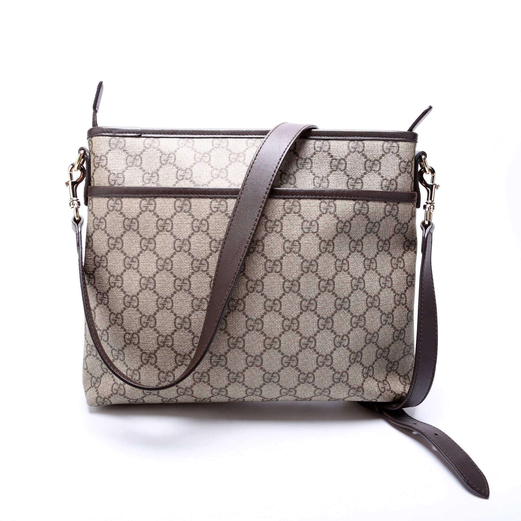 Gucci 388924 GG Supreme Crossbody (A) Bag