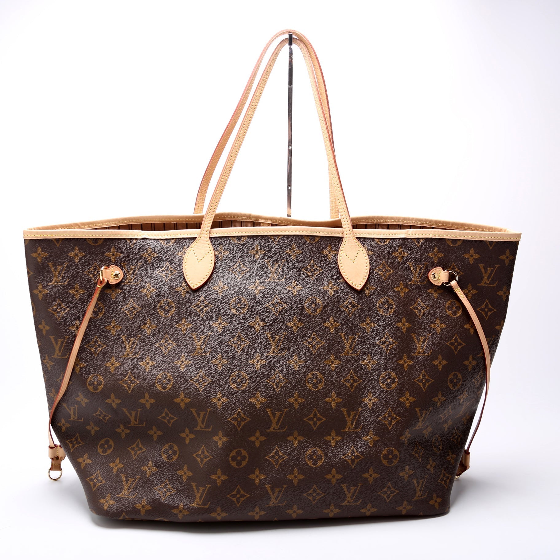 Louis Vuitton Neverfull W/Wallet GM Monogram (A)