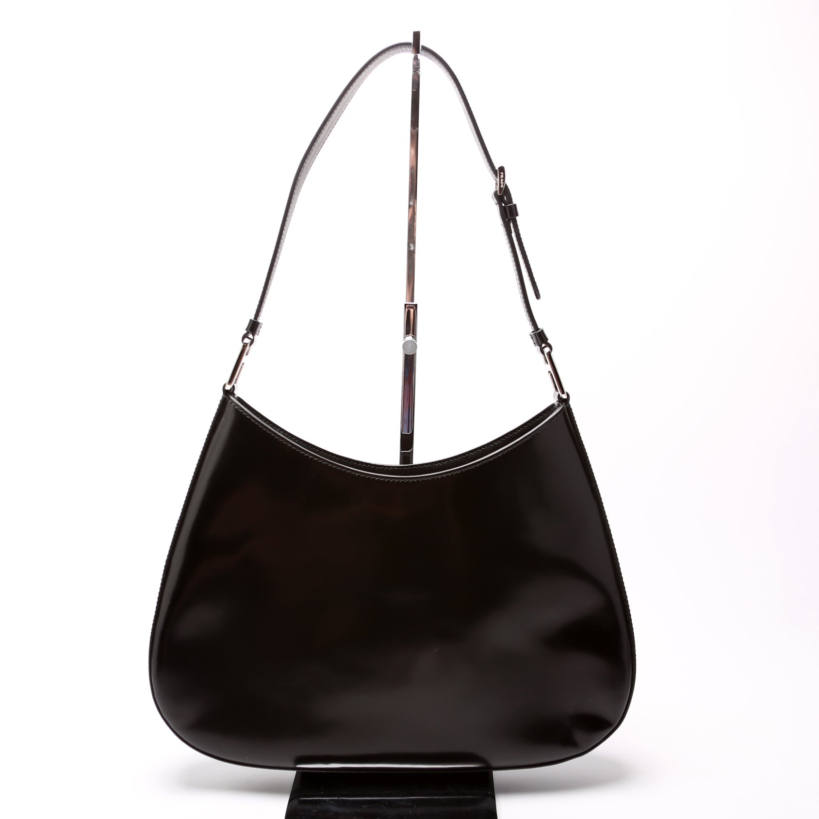 Prada Cleo Brushed Leather Bag