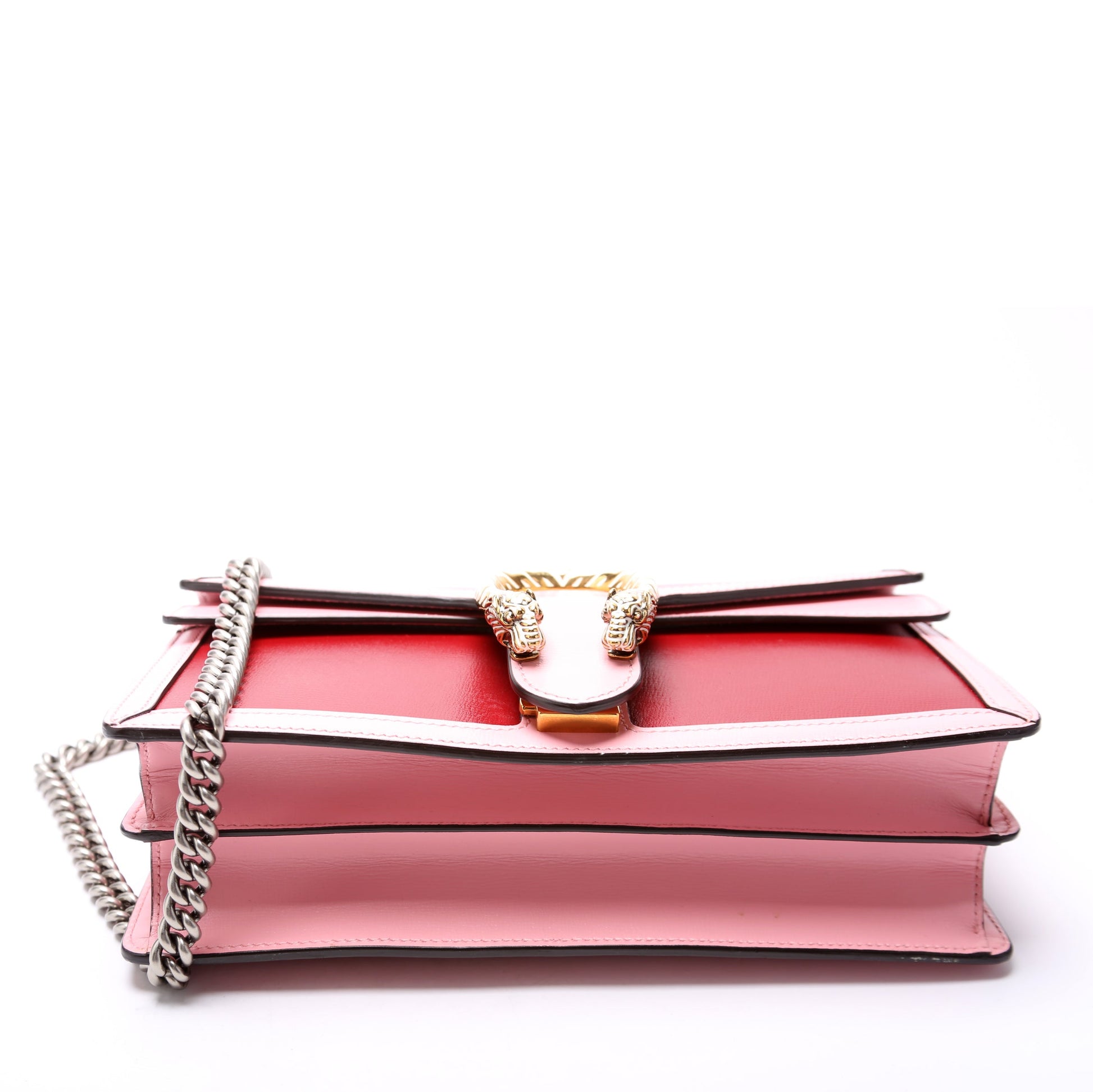 Gucci 400249 Dionysus Enamel Leather Shoulder Small Bag