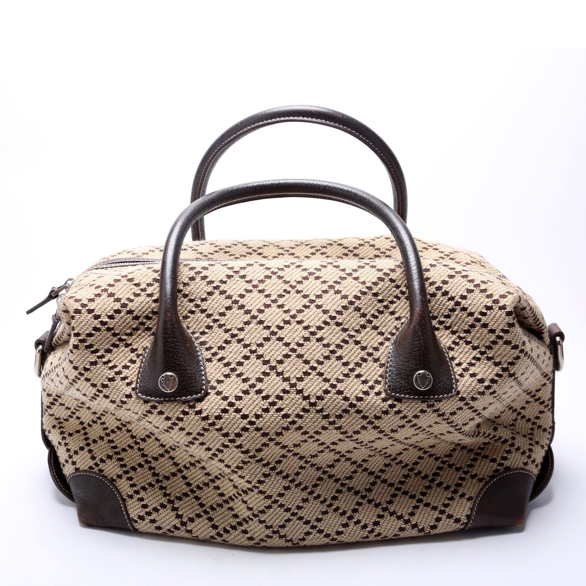 Gucci Diamante Canvas Hysteria Large Boston 181496 Bag