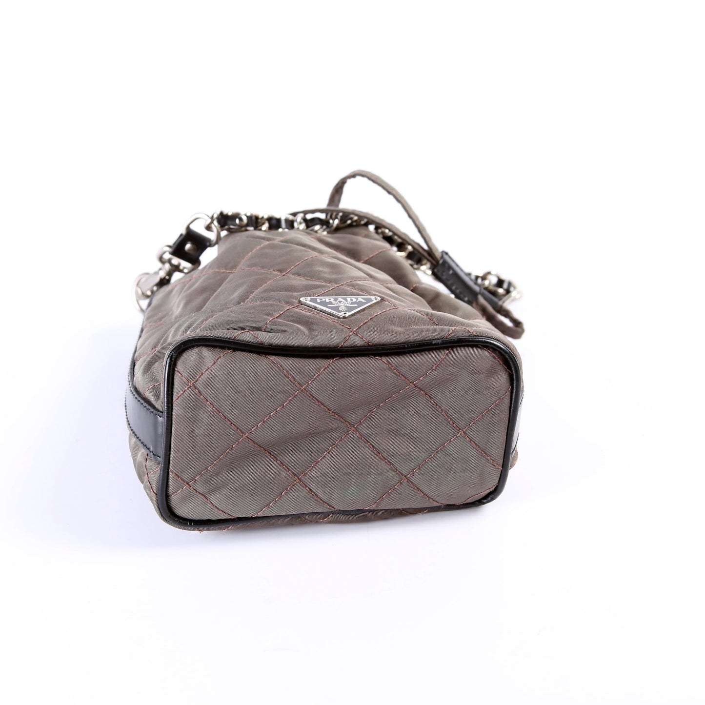 Prada Quilted Nylon Mini Bucket Bag