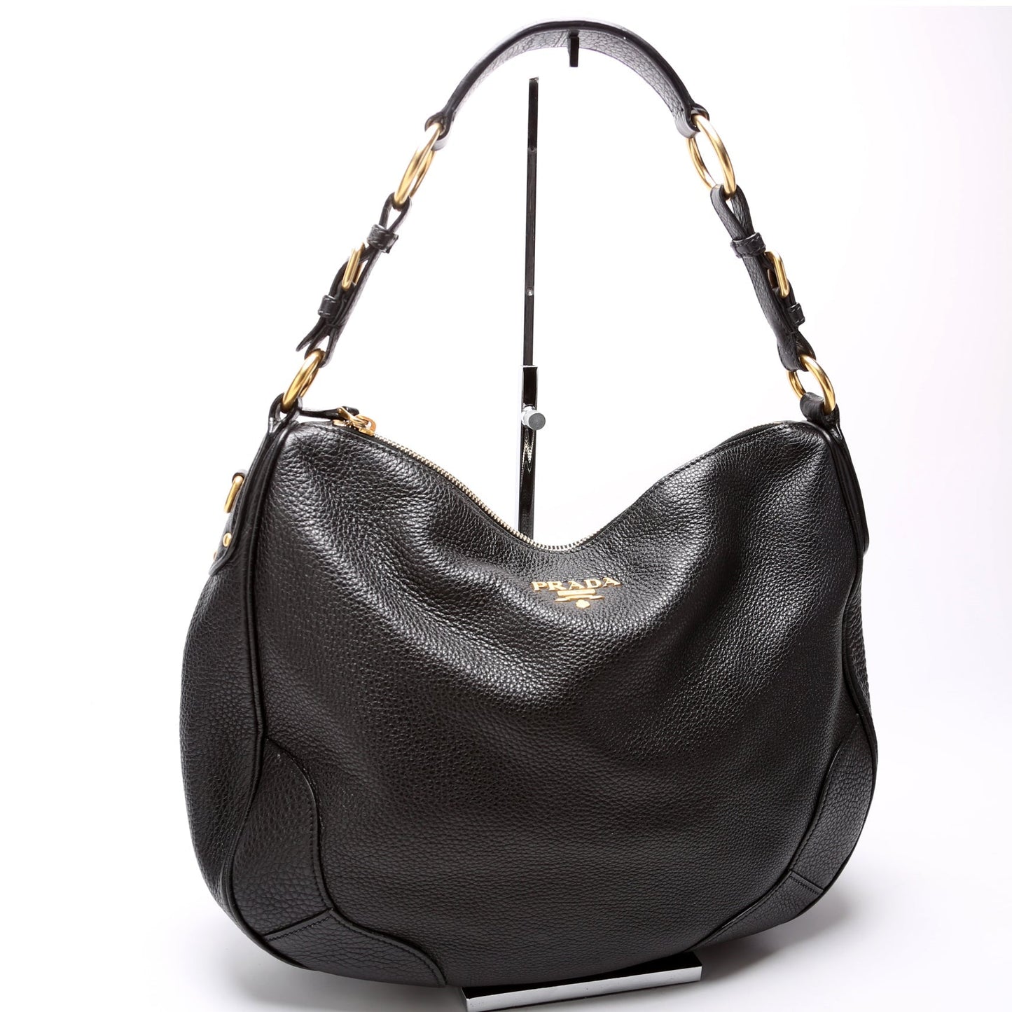 Prada Vitello Daino Hobo Bag