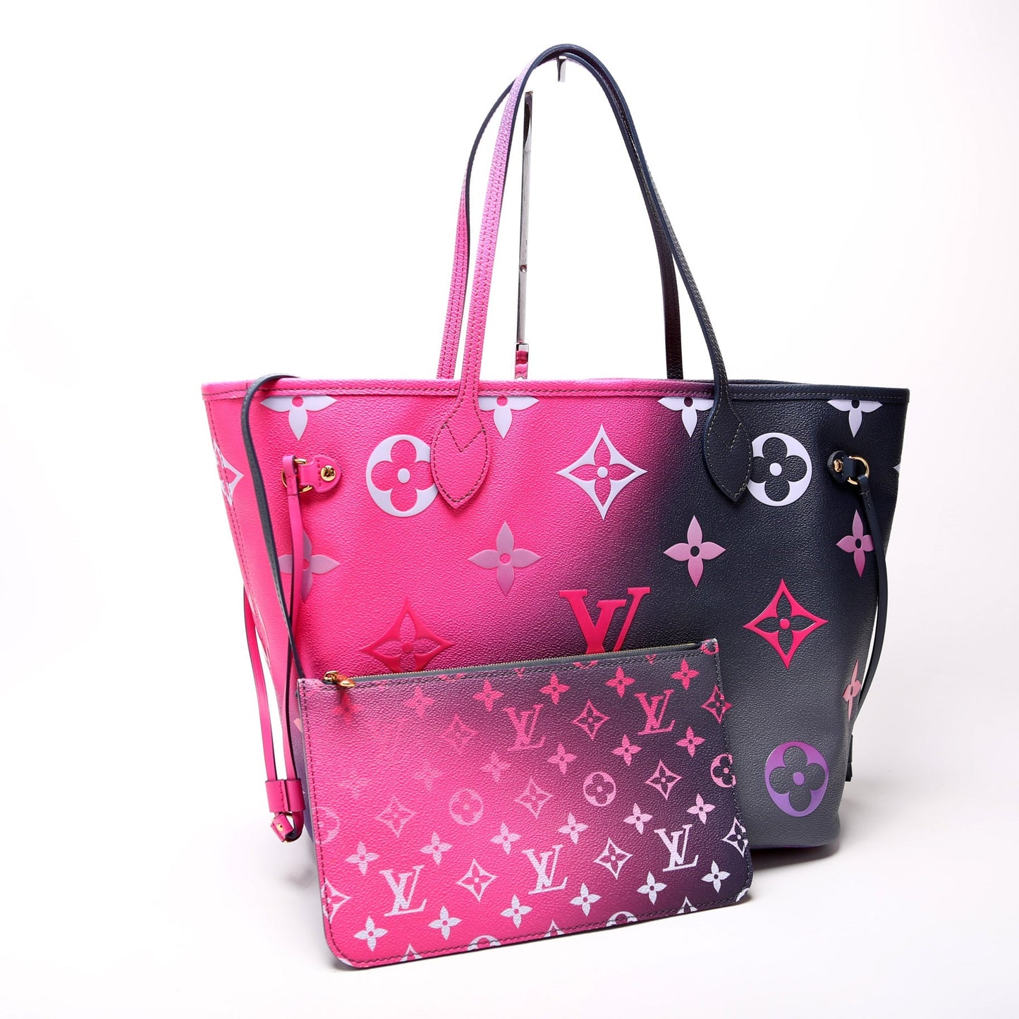 Louis Vuitton Neverfull W/Wallet MM Giant Spring in the City