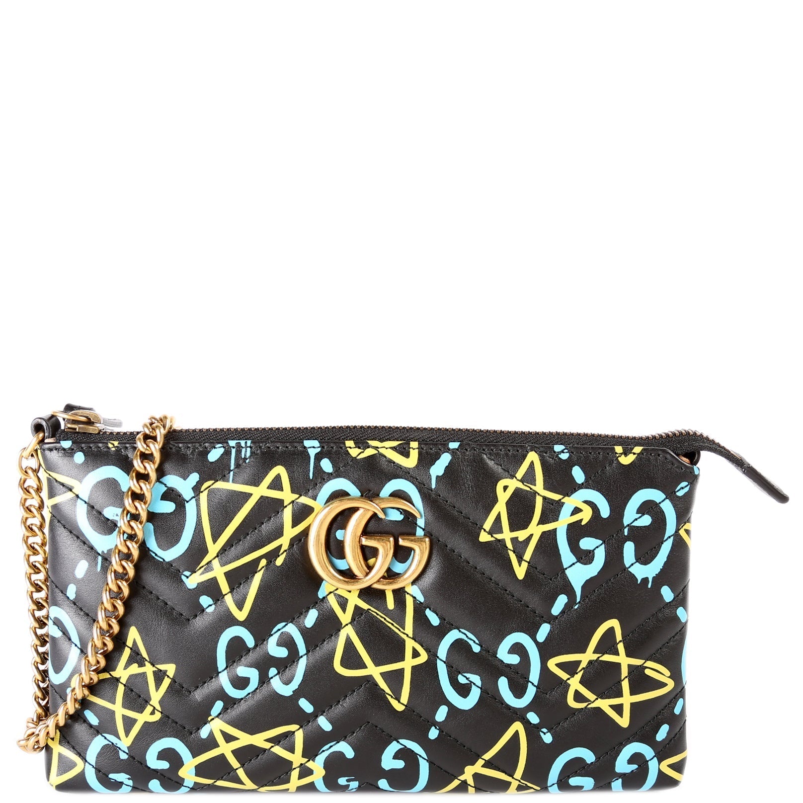 Gucci Chain Leather Crossbody