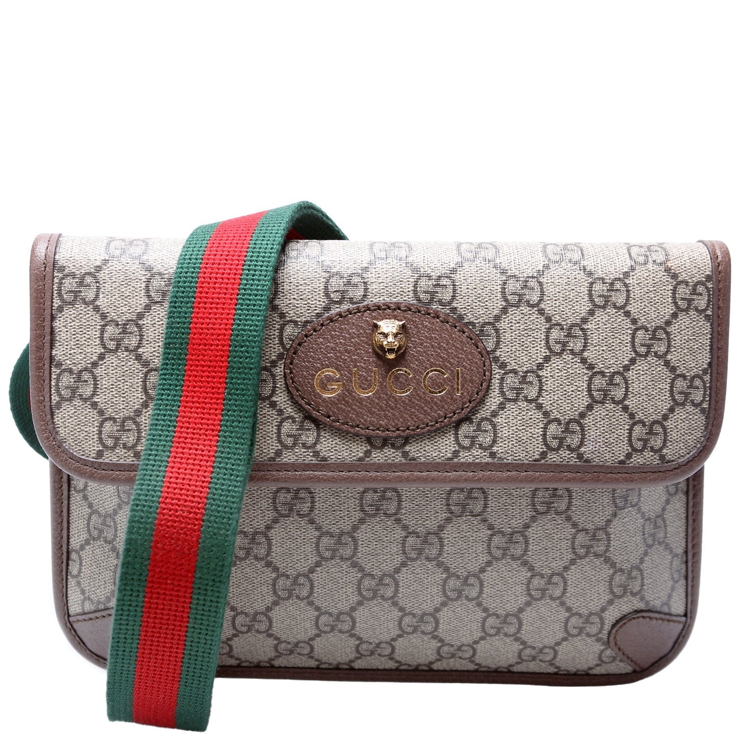 Gucci 493930 GG Supreme Neo Web Belt Bag