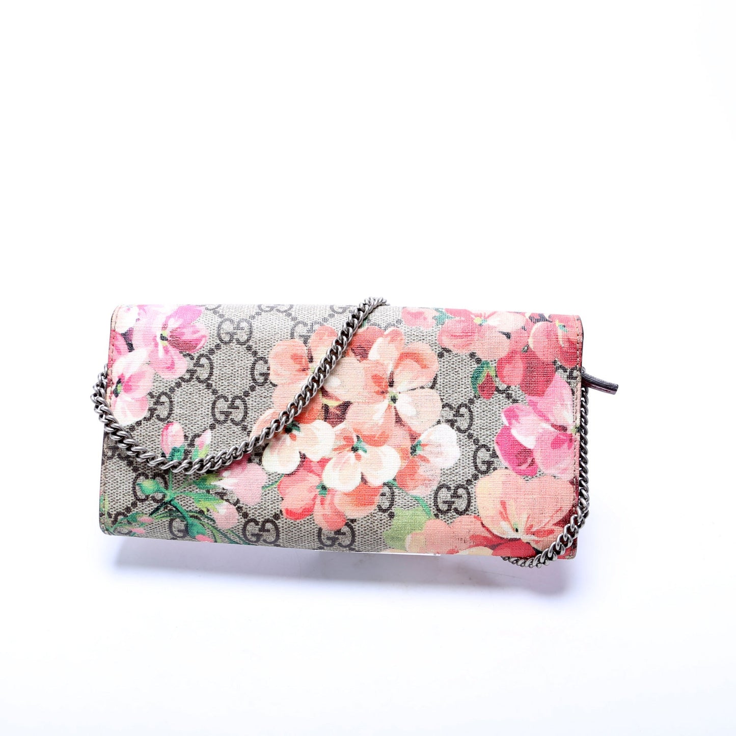 Gucci 404141 GG Supreme Blooms WOC Bag