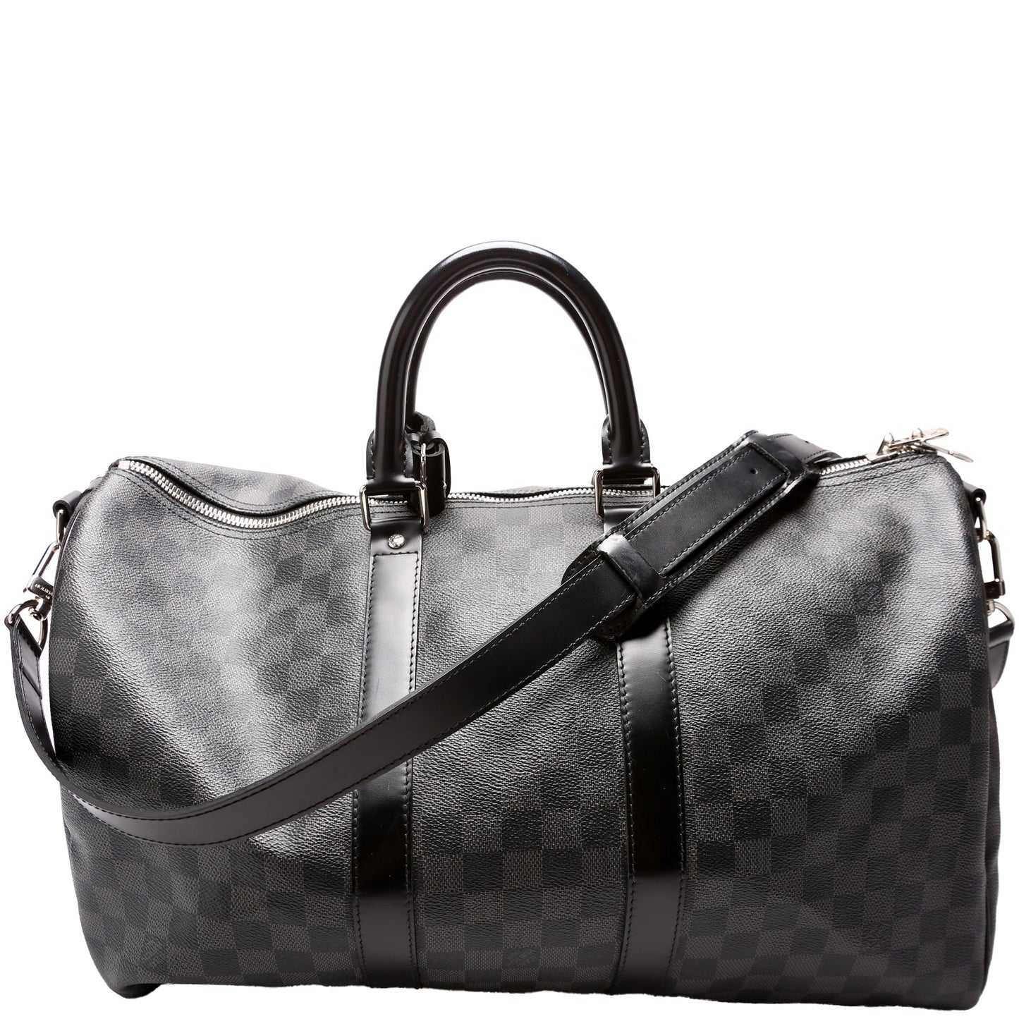 Luxury Women's Handbag | Louis Vuitton Keepall 45 Bandouliere Damier Graphite