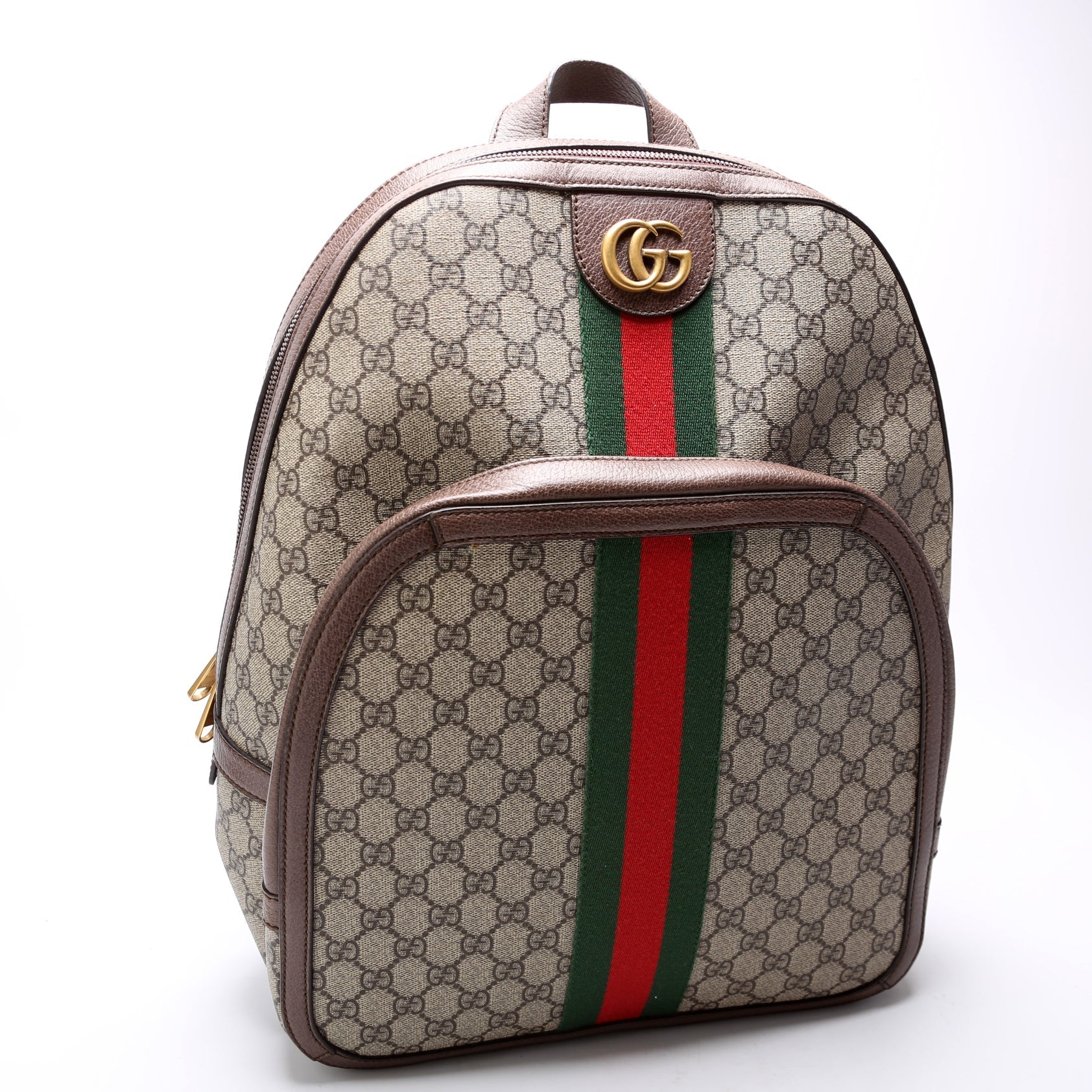 Gucci 547967 GG Supreme Ophidia Backpack Medium Bag