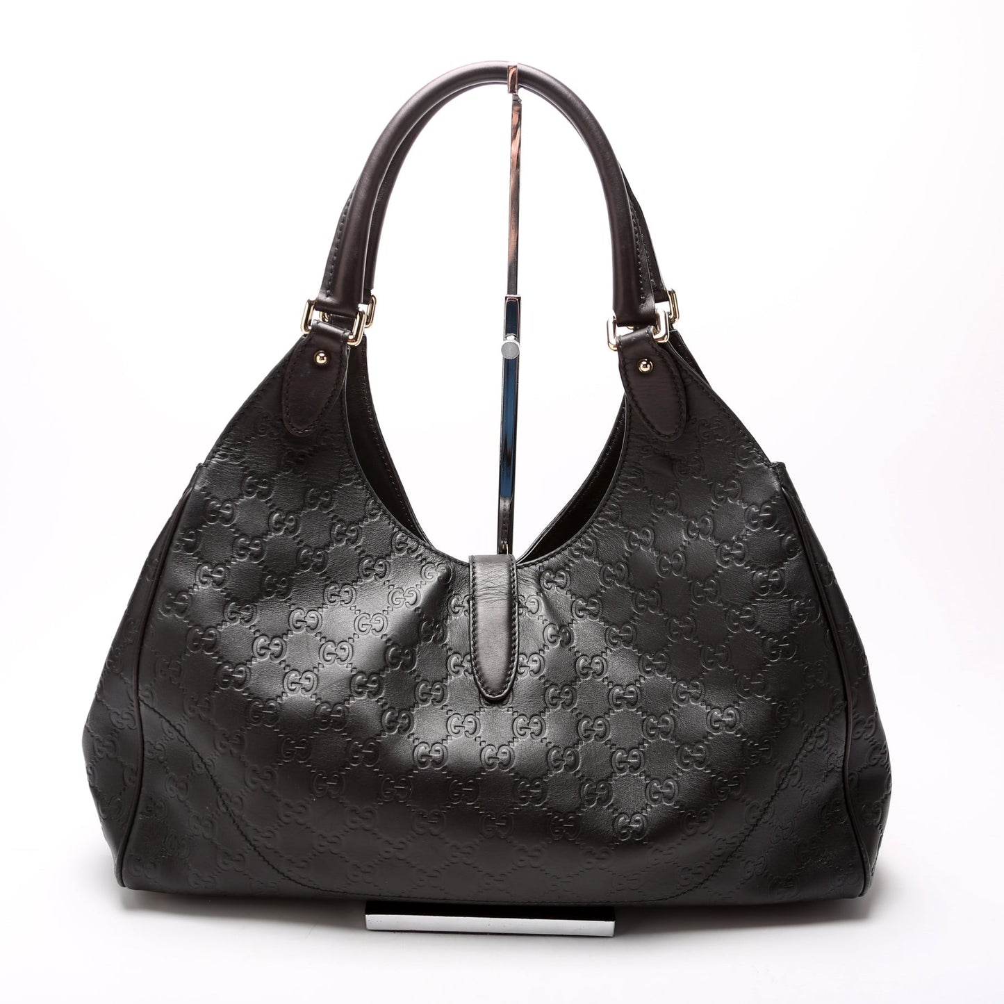 Gucci 145820 Jackie Medium Leather Hobo Bag