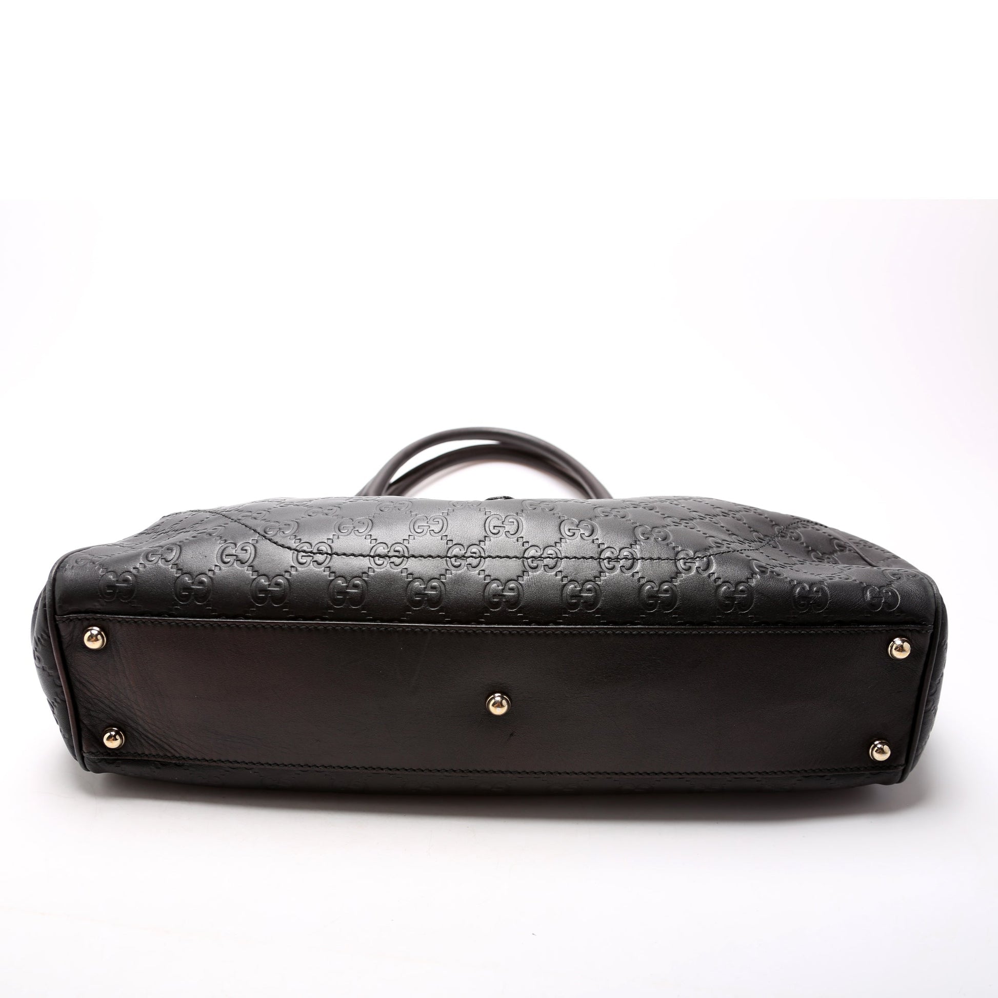 Gucci 145820 Jackie Medium Leather Hobo Bag